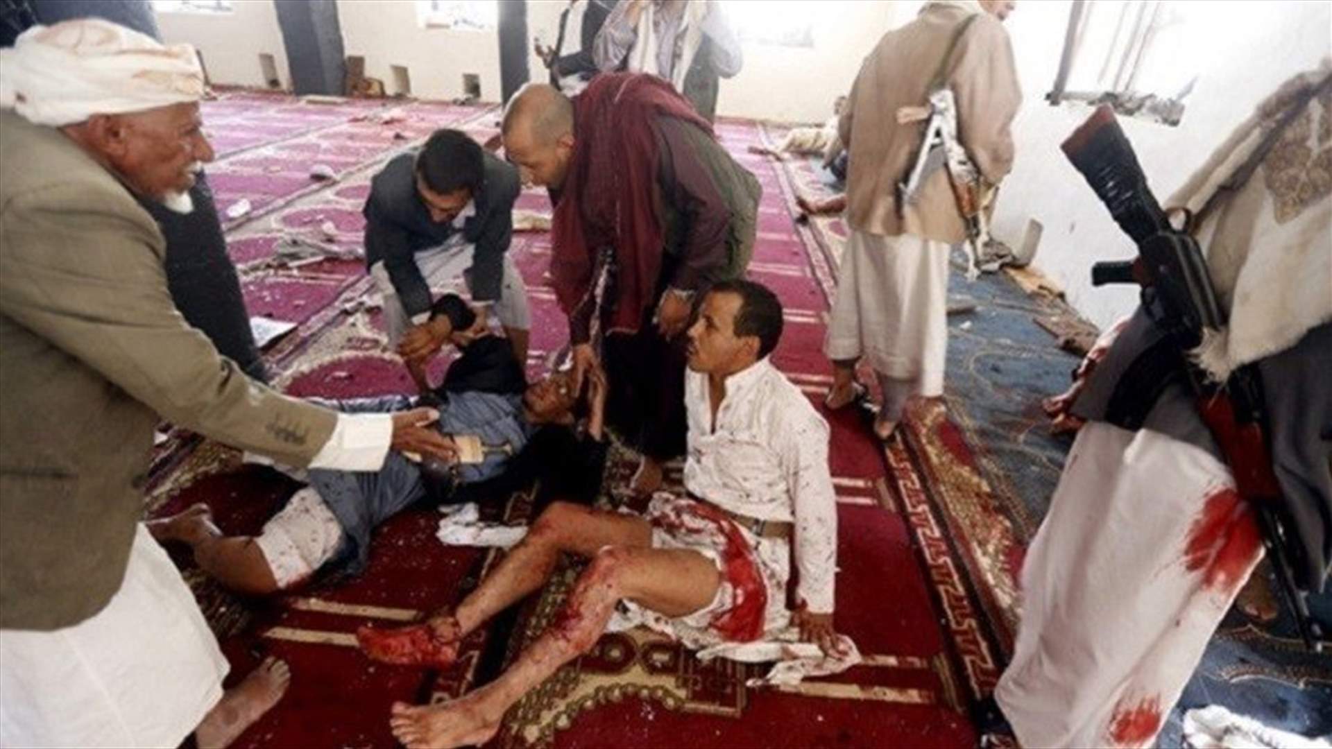 قتلى وجرحى في تفجير مسجد بصنعاء