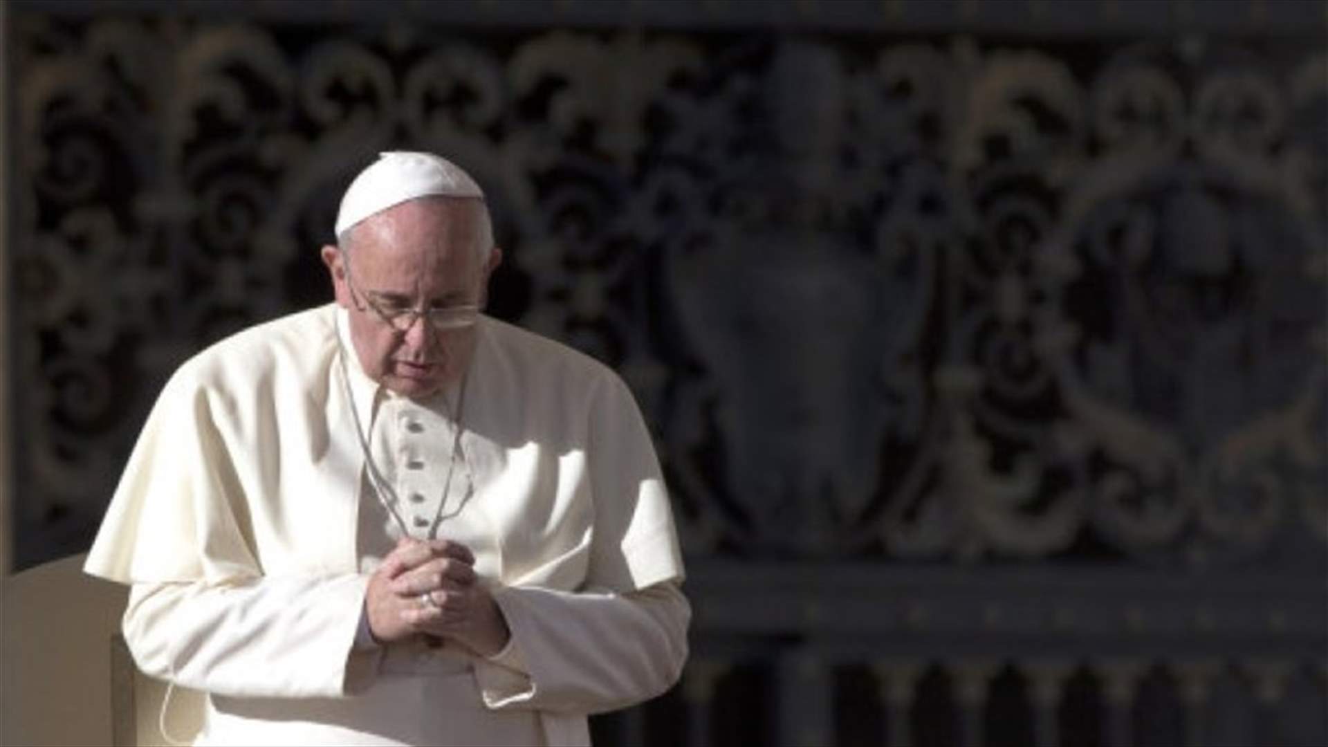 Pope says attacks shows "world is at war", religion not to blame