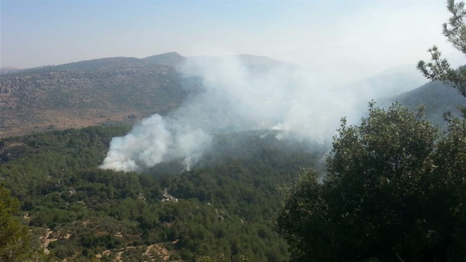 [PHOTOS] Massive fire in Jezzine rages out of control