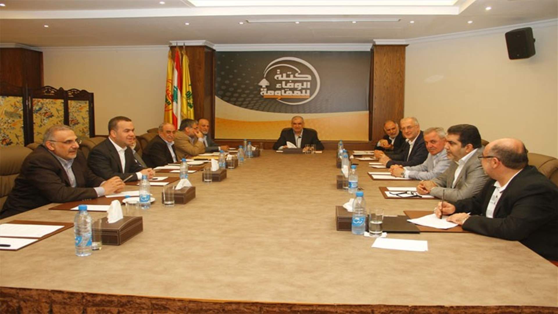 الوفاء للمقاومة: نأمل اأن يسفر الحوار في آب عن توافقات إيجابية 