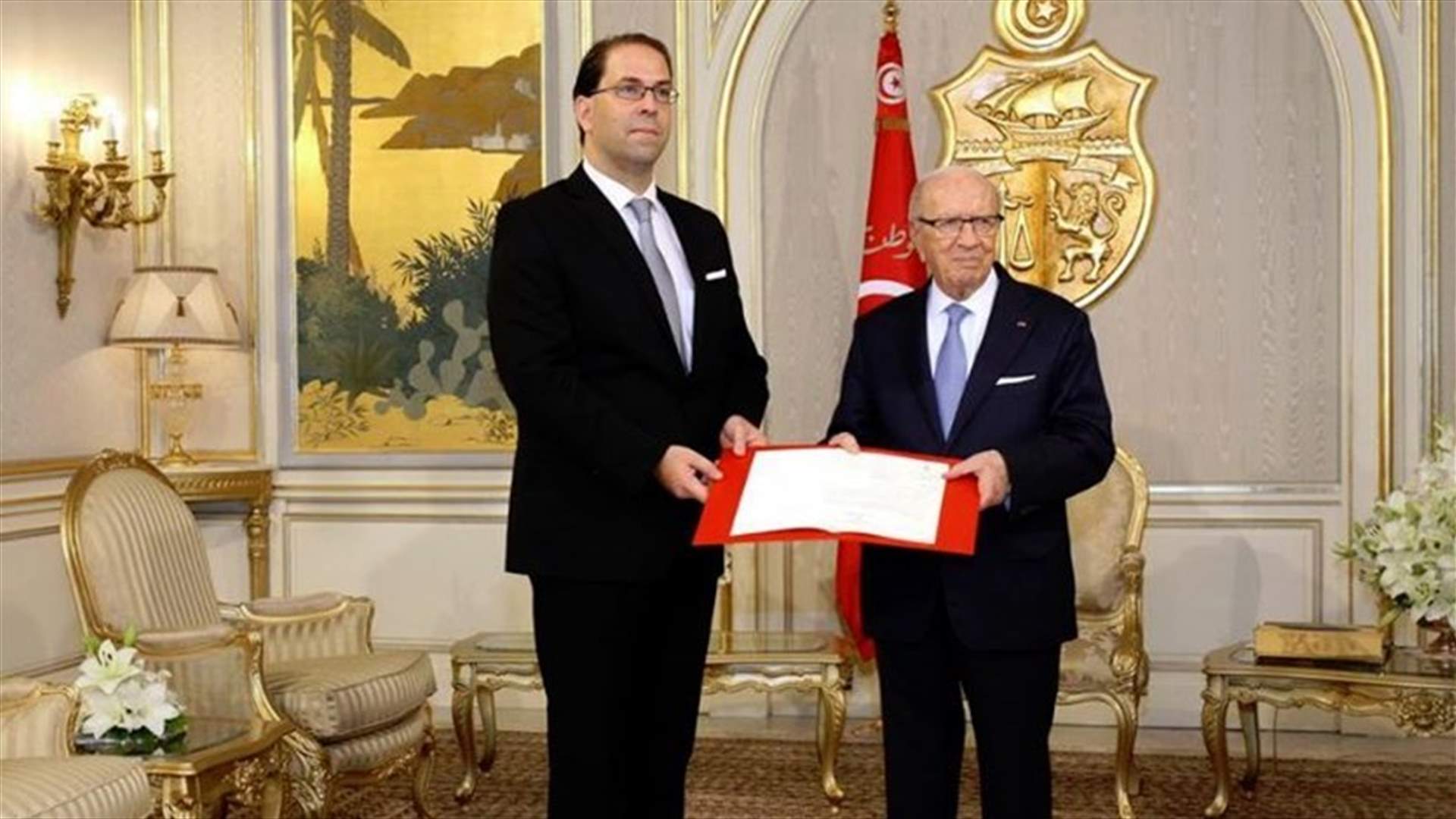 Tunisian president names Youssef Chahed as new prime minister