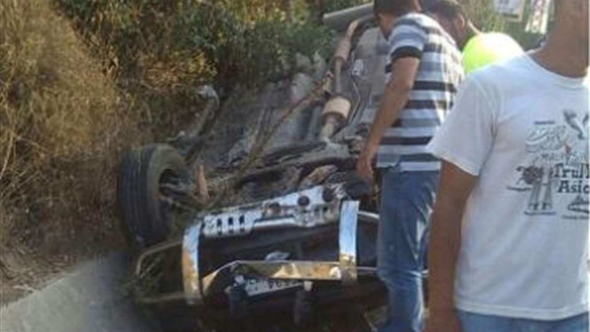 سبعة جرحى بحادث على اوتوستراد البترون