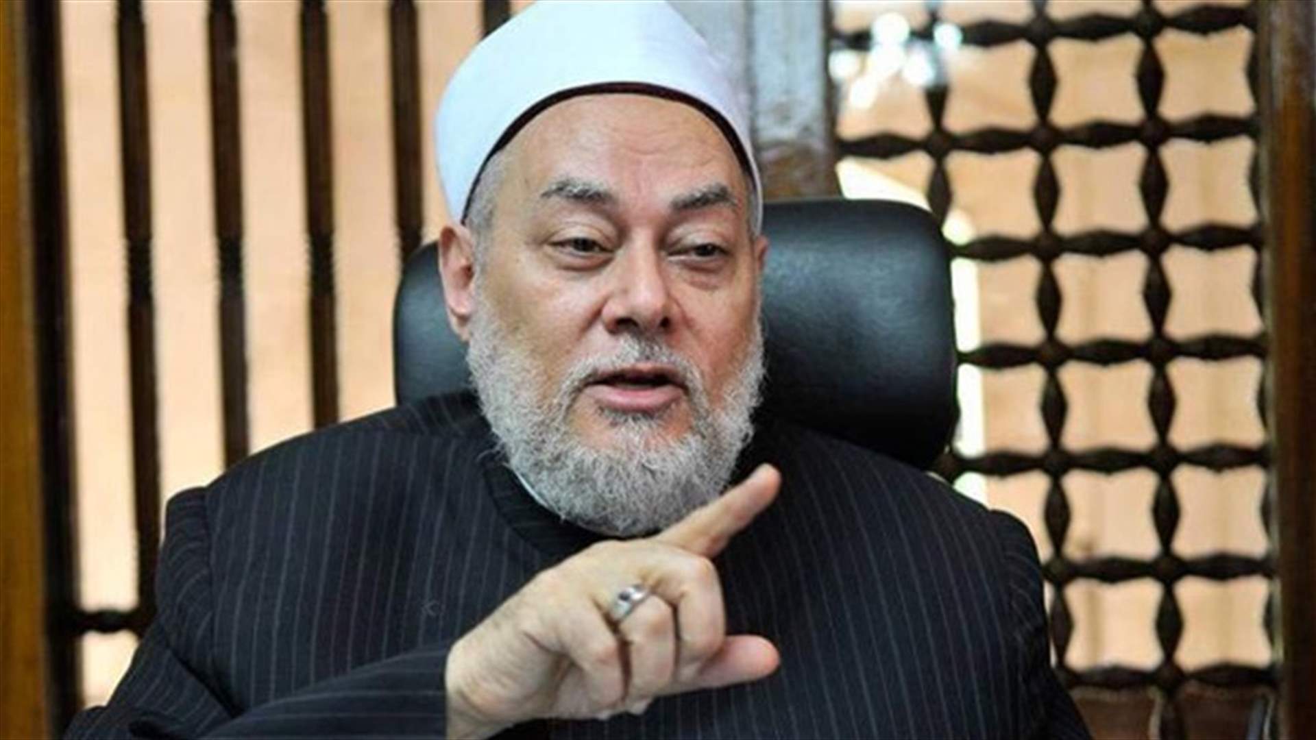 نجاة مفتي الديار المصرية السابق من محاولة اغتيال