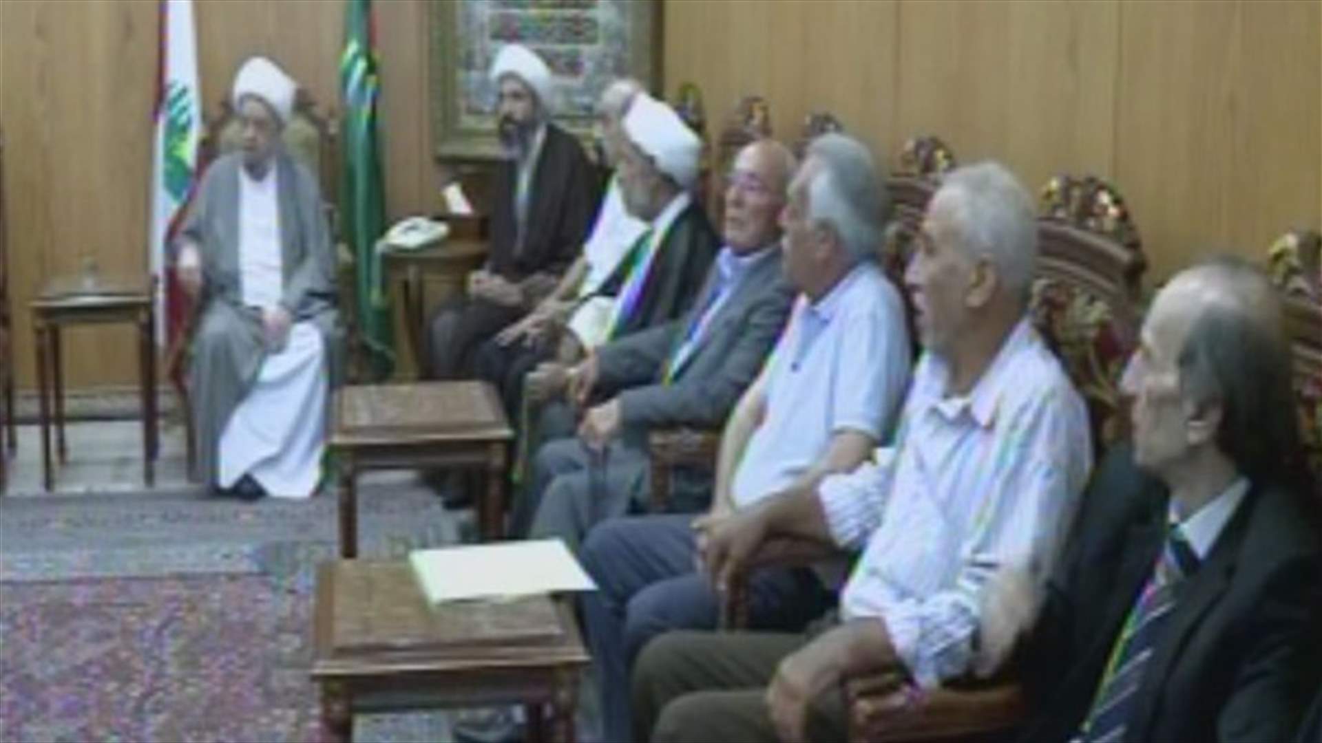 Delegation from Lassa meets with Higher Shiite Islamic Council deputy head