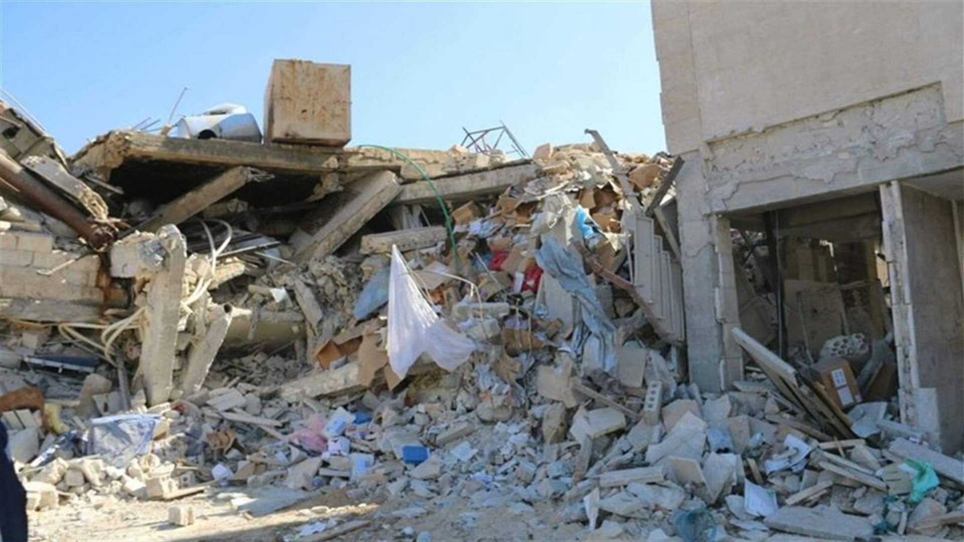 Syrian hospital bombing death toll rises to 13 - medical charity