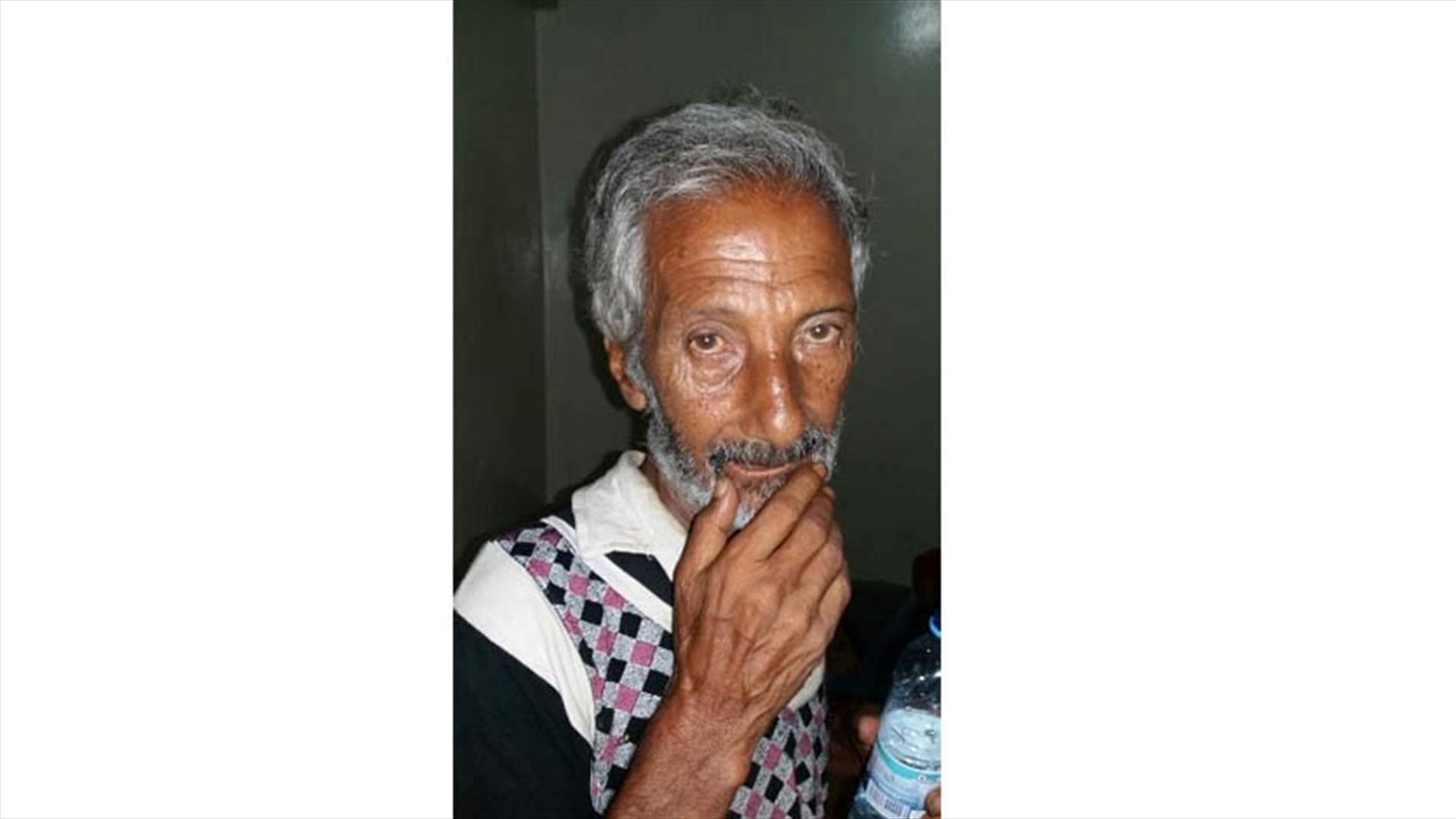 بالصورة - رجل تائه... هل تعرفونه؟