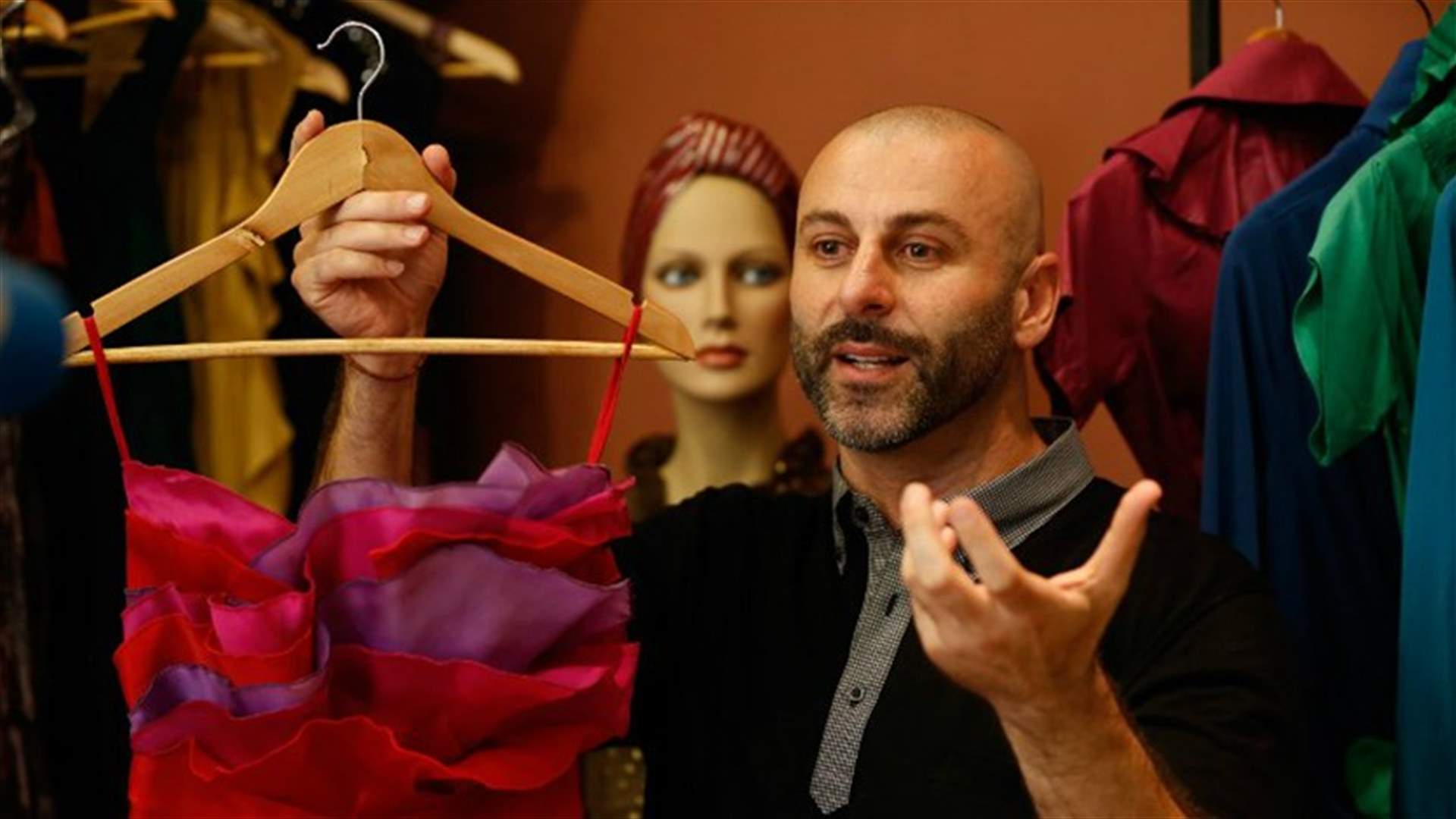 Celebrity Palestinian-American designer brings collection to West Bank