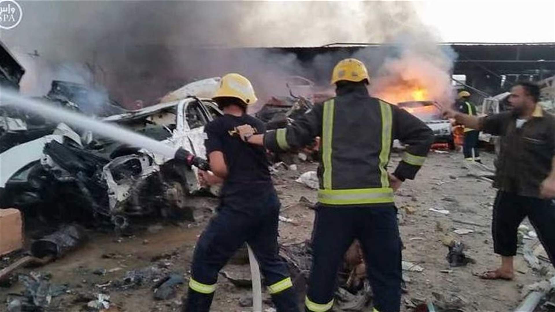 بالفيديو...قتلى وجرحى اثر سقوط صاروخ على نجران جنوبي السعودية