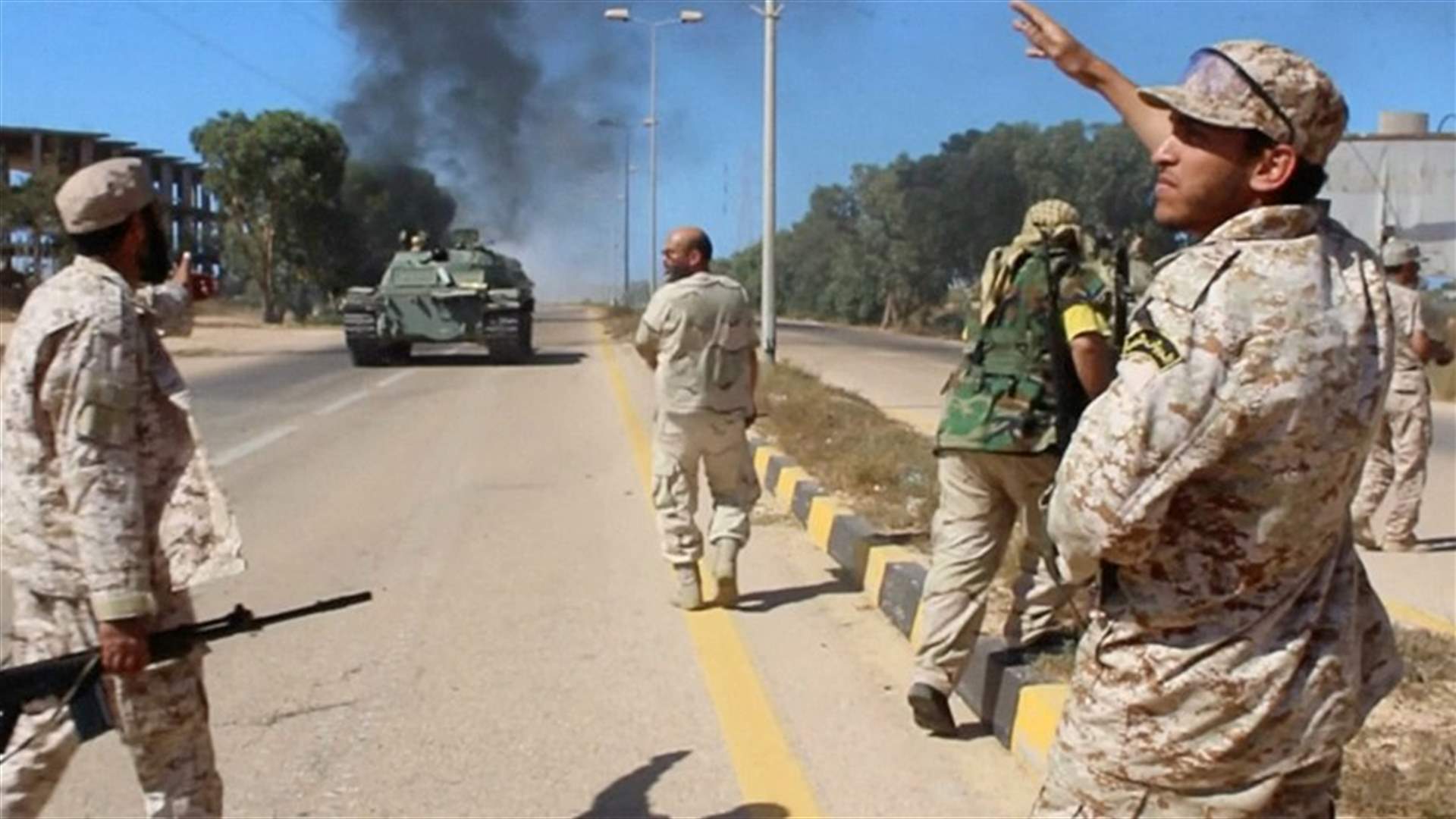 الارهابيون نفذوا 9 هجمات انتحارية خلال معارك سرت الاربعاء 