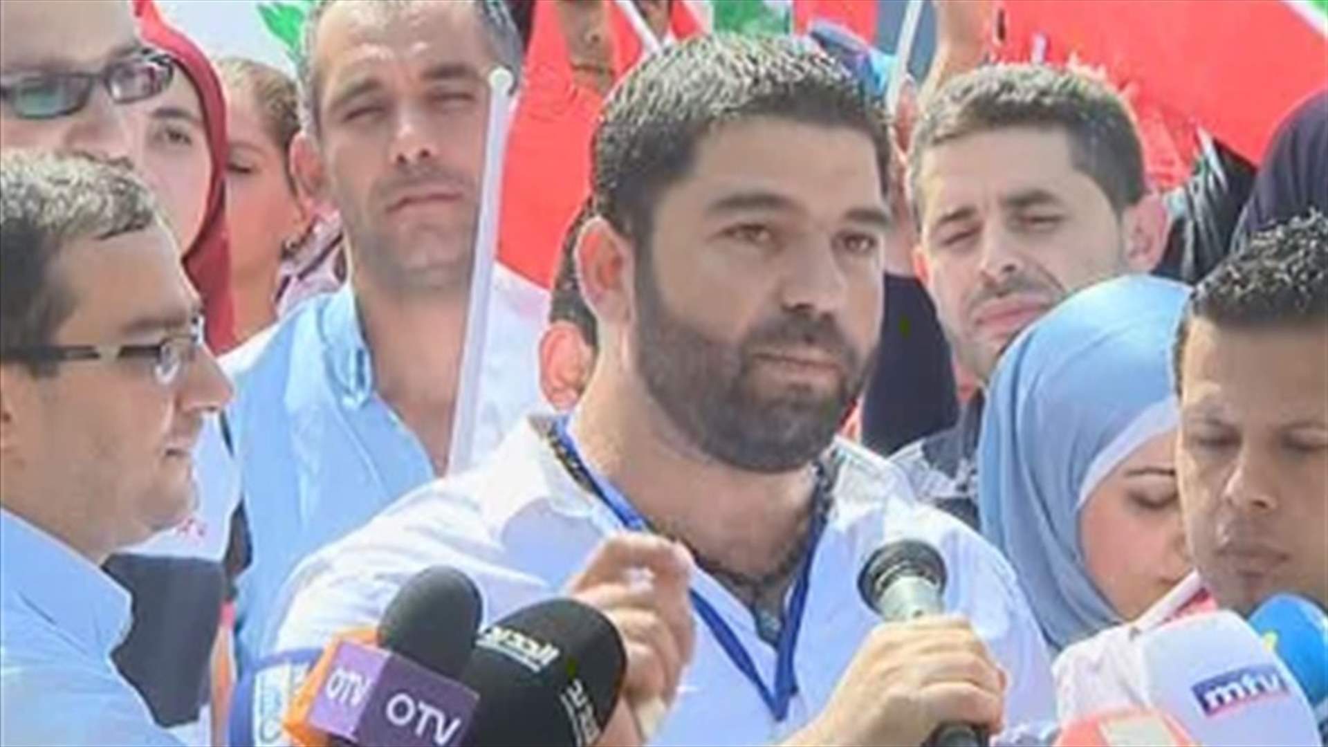 Teachers hold protest at Beirut’s Riad al-Solh Square