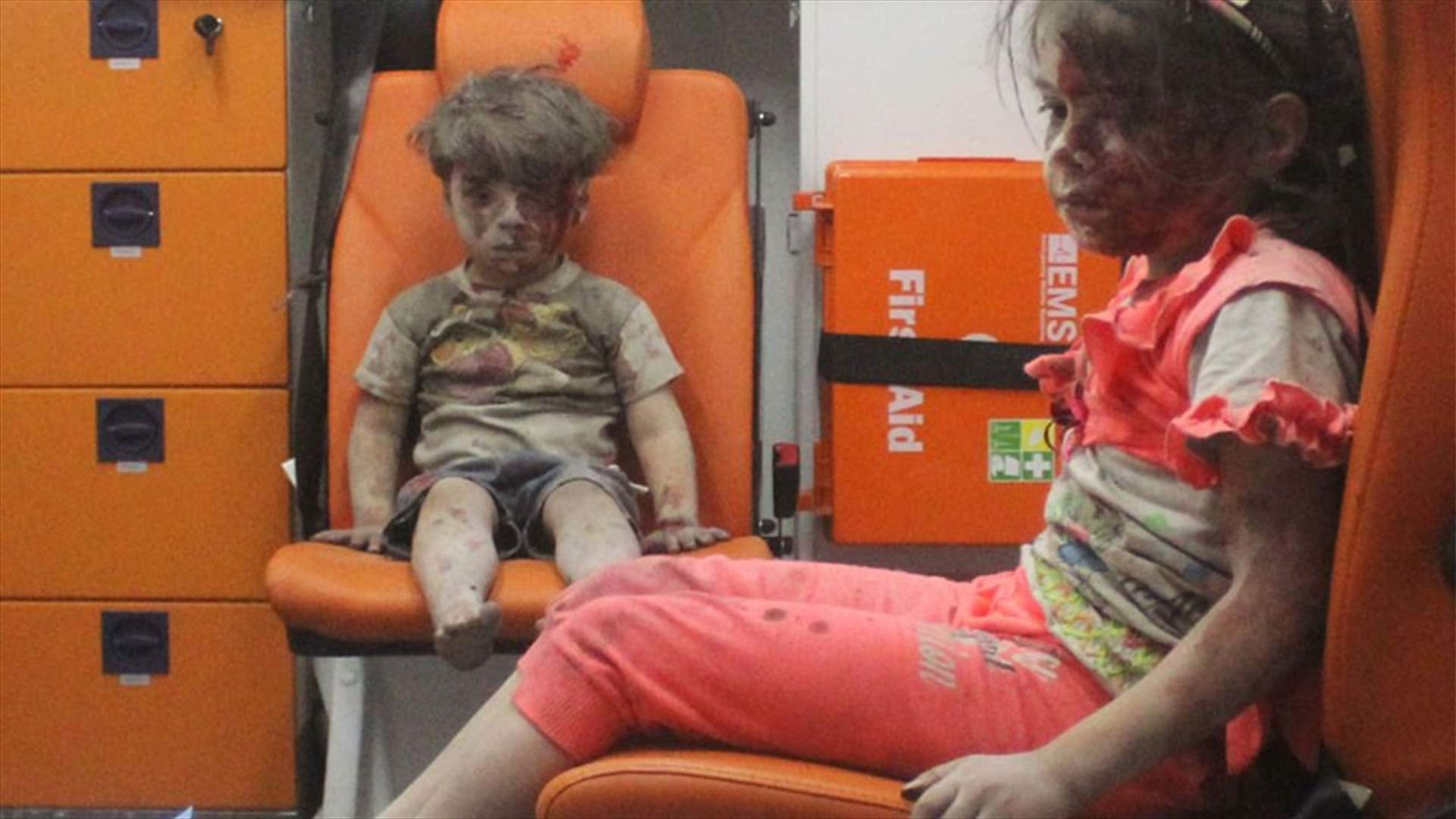 موسكو تنفي اصابة الطفل السوري عمران في غارة روسية