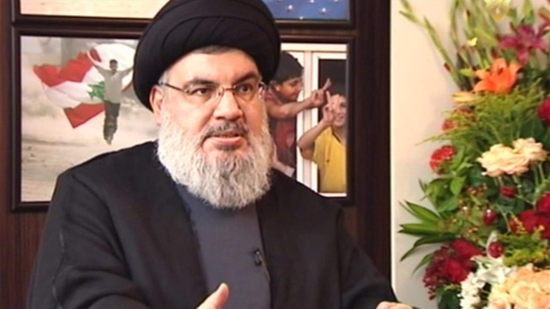 السيد نصرالله: عملنا على تأمين صواريخ تطال حيفا وما بعد حيفا 