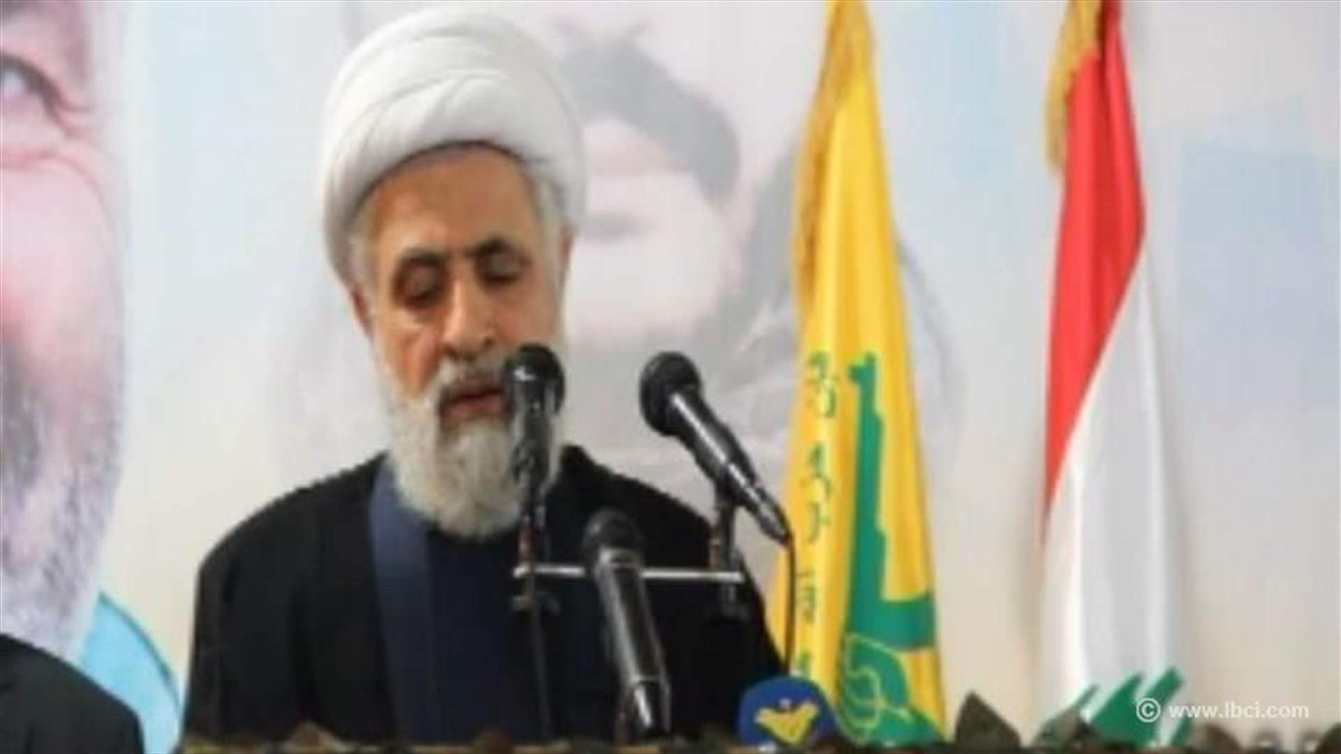الشيخ قاسم: لا أحد يستطيع أن يفرض على حزب الله رئيسا