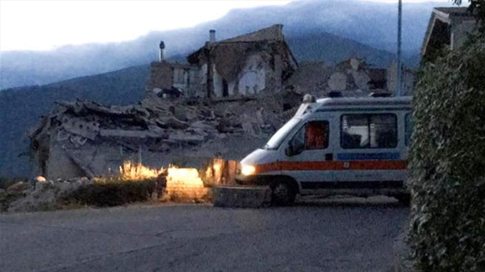 بالصور - 73 قتيلا في زلزال هزّ وسط ايطاليا
