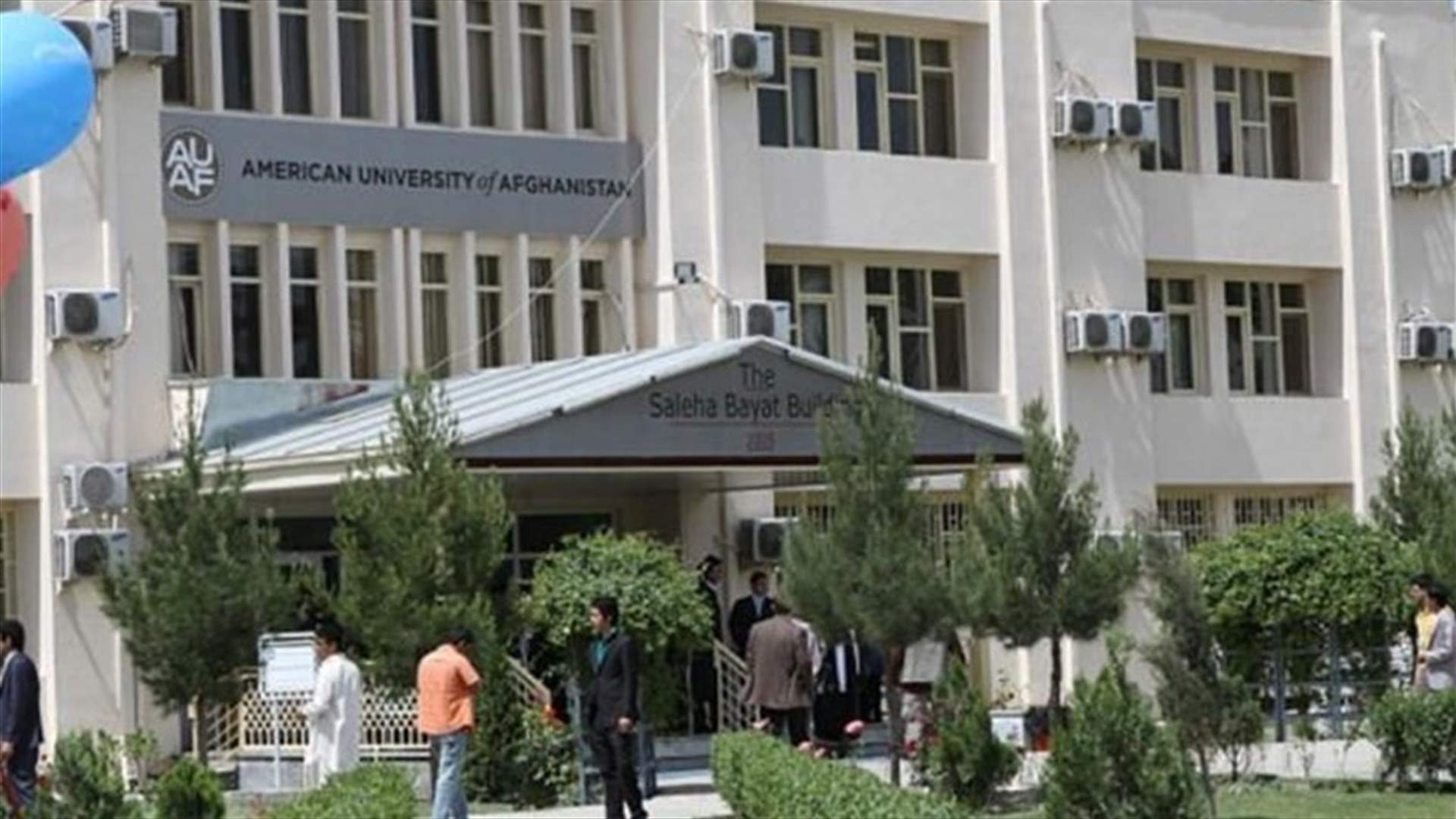 Gunmen attack American university in Kabul, students trapped