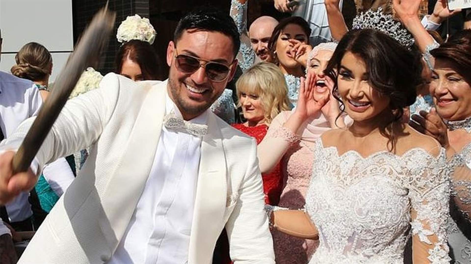 بالفيديو - بعد الزفاف الأسطوري... اللبناني سليم مهاجر يعنّف ويهدد زوجته