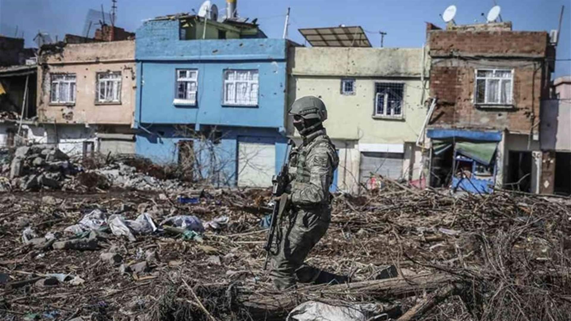 Two Turkish soldiers killed in clashes in southeast -Dogan news