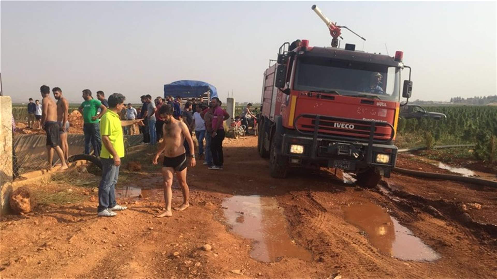بالصورة: انتشال جثة فتى في الزعرورية