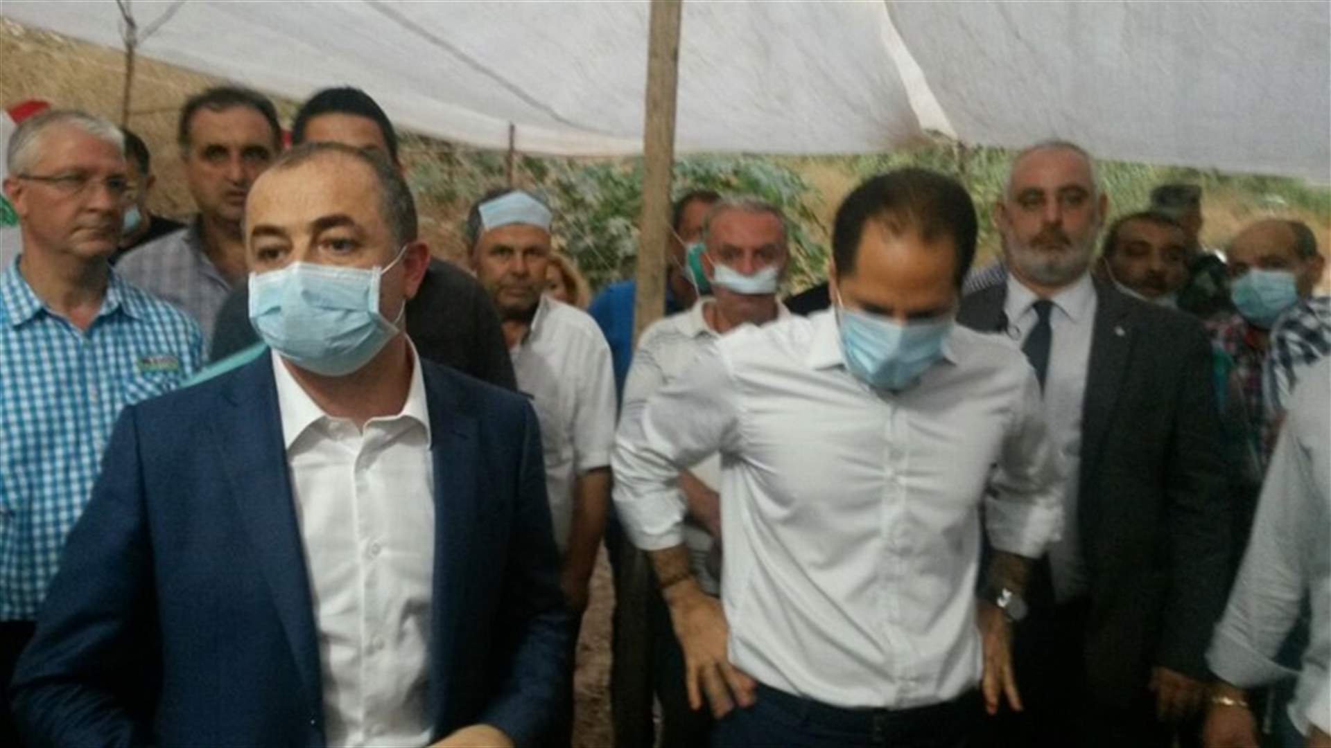 سامي الجميل جال برفقة بو صعب في مطمر برج حمود