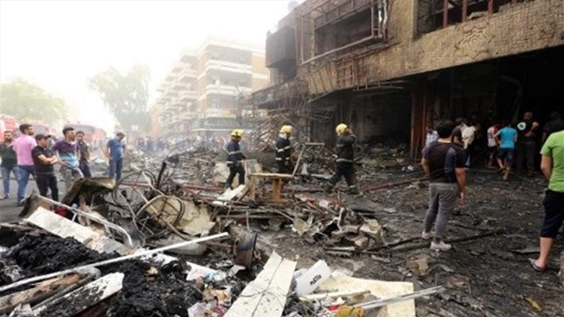 Weapons storage blast fires off bombs on Baghdad, killing four