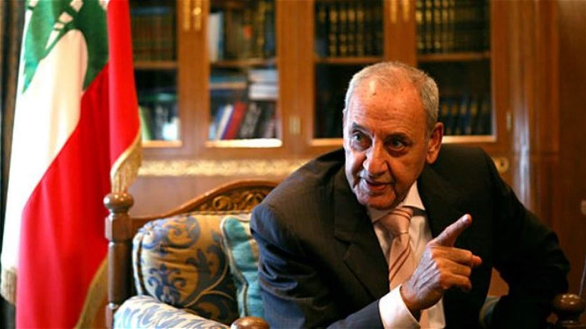 Lebanon&#39;s speaker Berri says Zahle bomb targeted his Amal party- al Akhbar