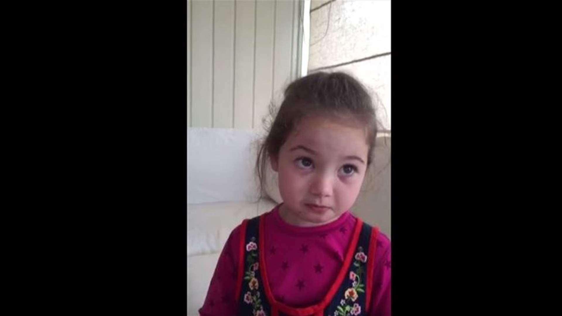 فيديو طريف لطفلة قررت أن تصبح نباتية!