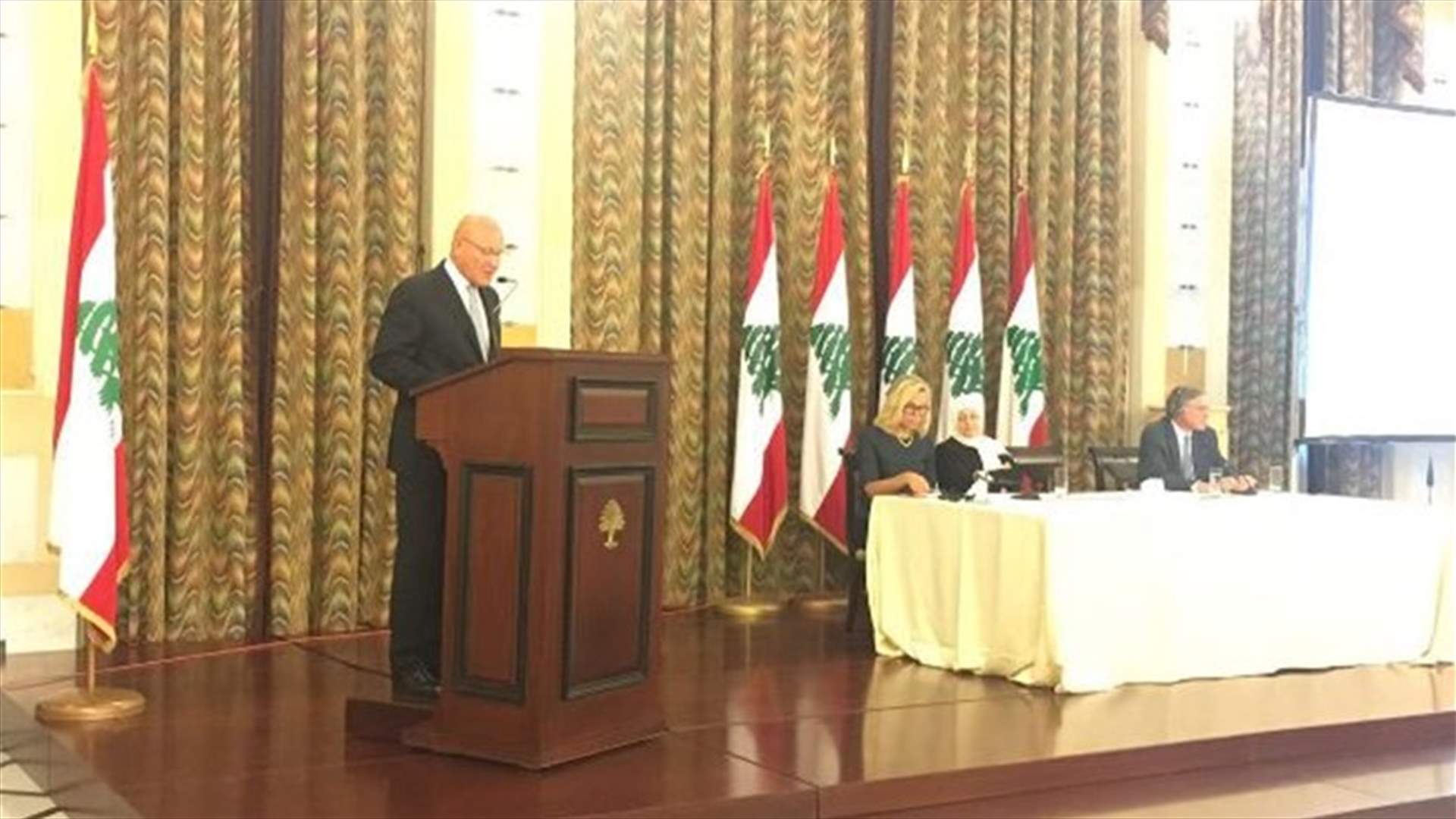 سلام: لبنان بقلب المعركة مع الارهاب..ونحن بحاجة لالتزام نصوص الدستور