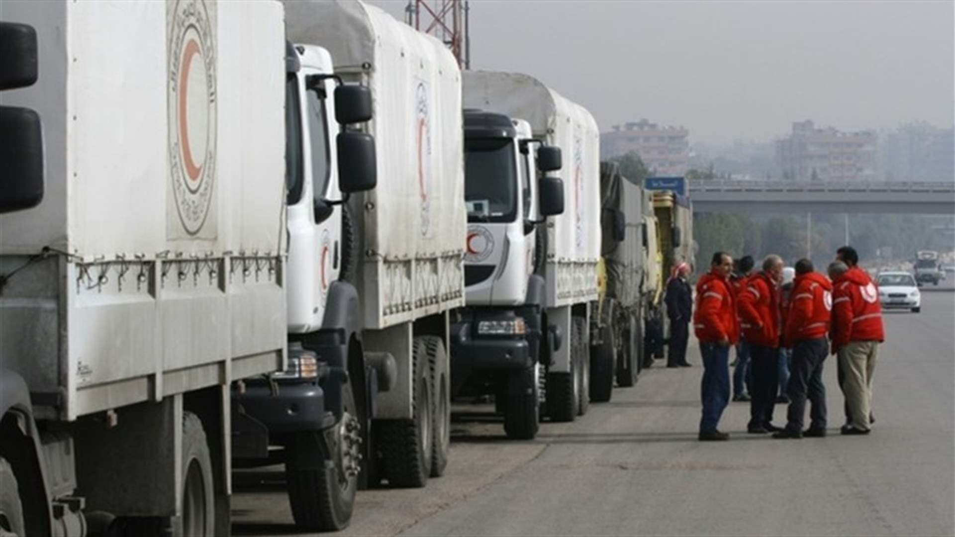 Aid for Syria waits on Turkish border as warring sides bicker   