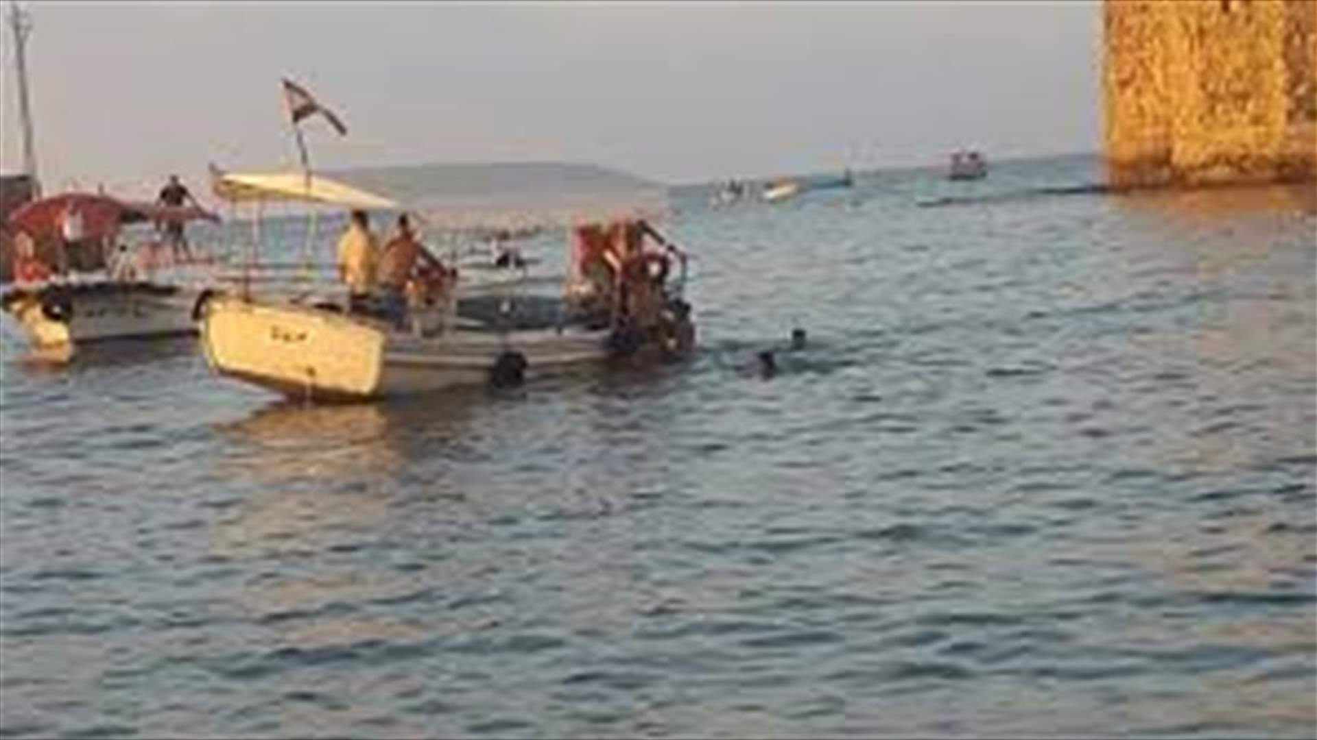 ارتفاع عدد ضحايا غرق المركب السياحي في صيدا الى 3