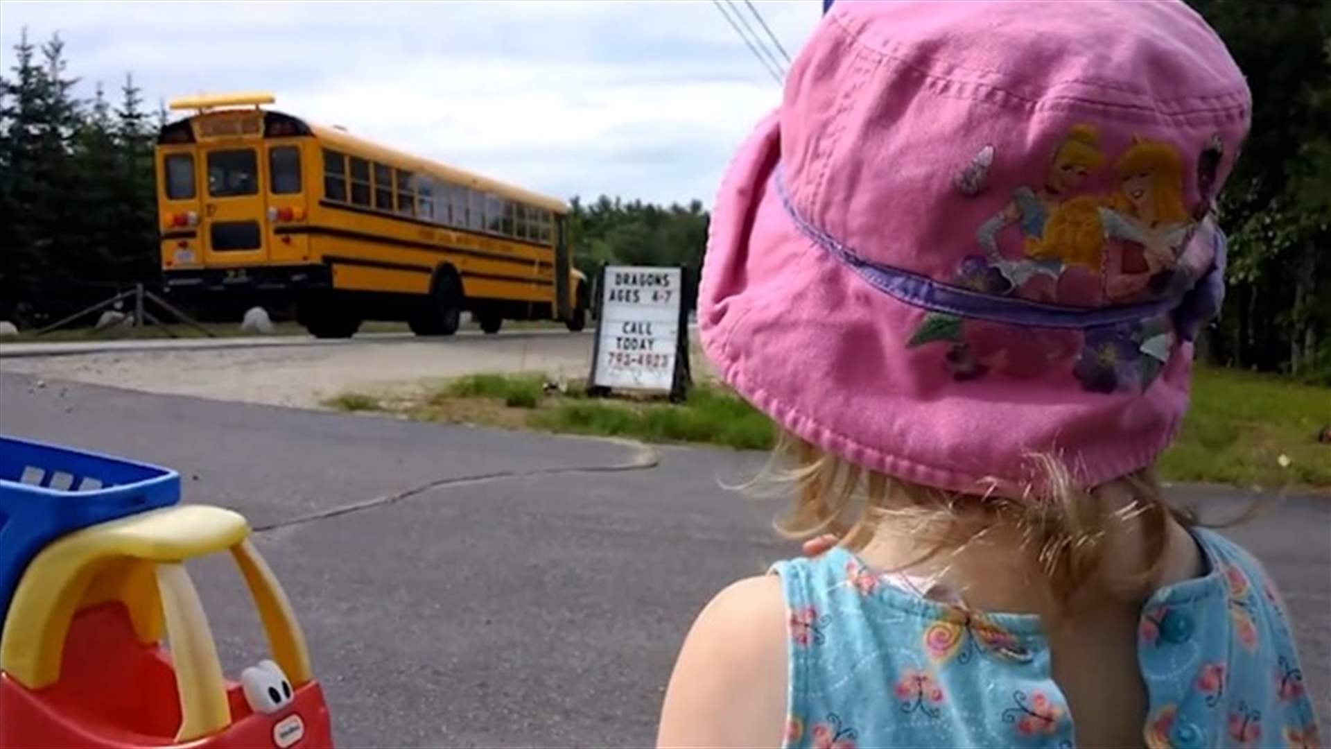 Heart-Wrenching Video Shows Toddler Sobbing as She Watches Her Siblings Go to School 