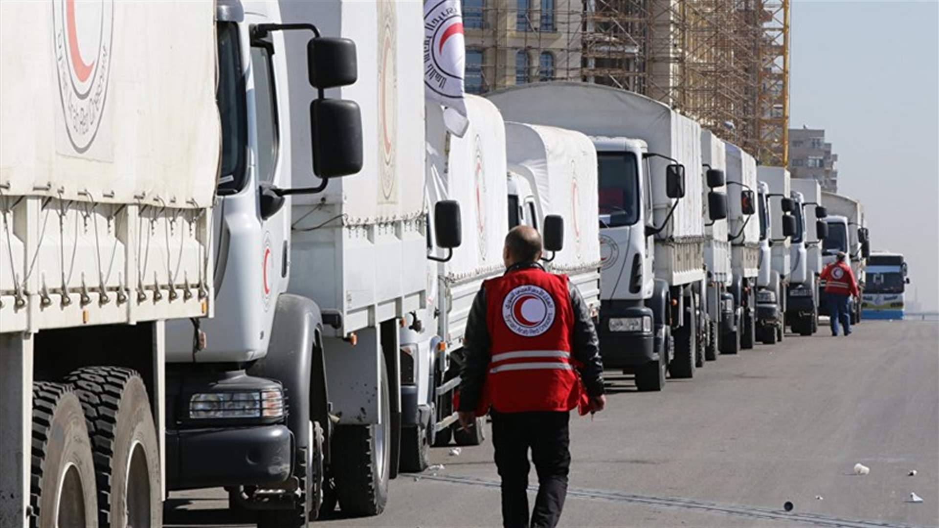 UN resumes Syria aid delivery with convoy to besieged area