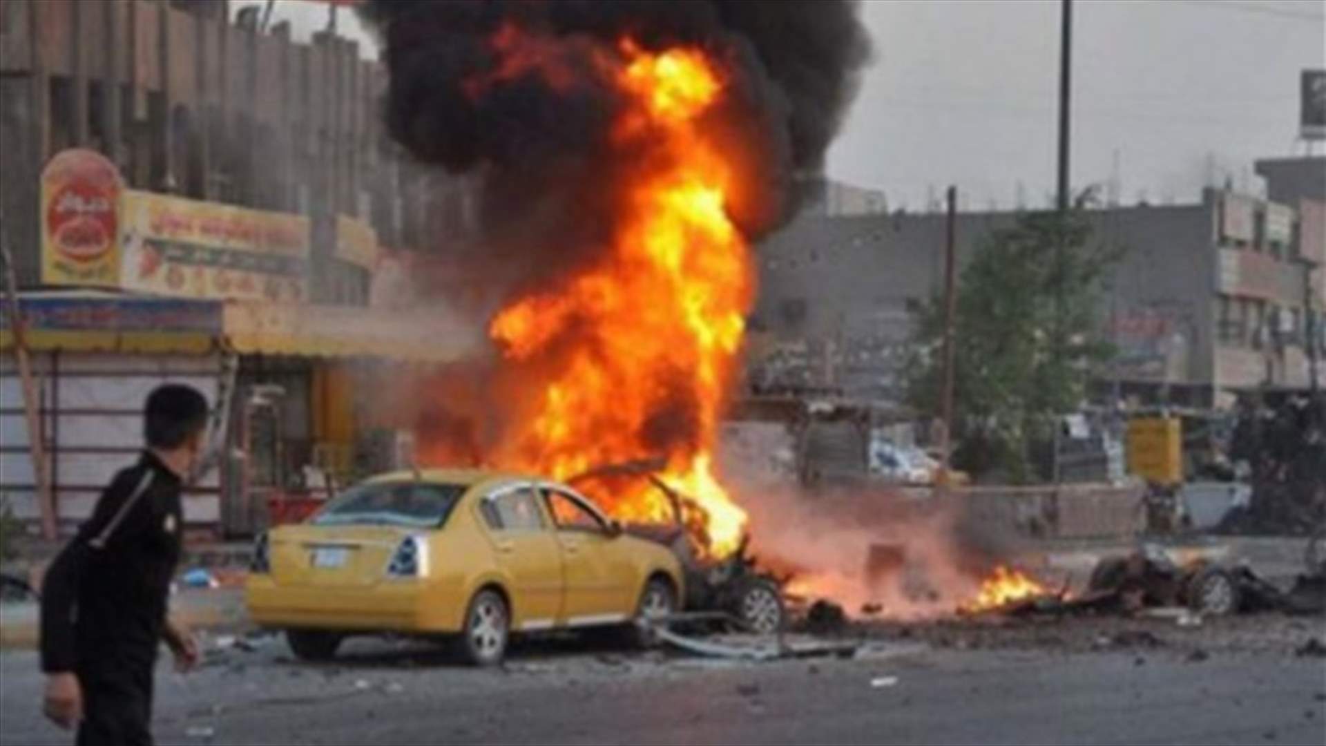  مقتل 7 اشخاص في تفجير انتحاري ببغداد...  وداعش يتبنى 
