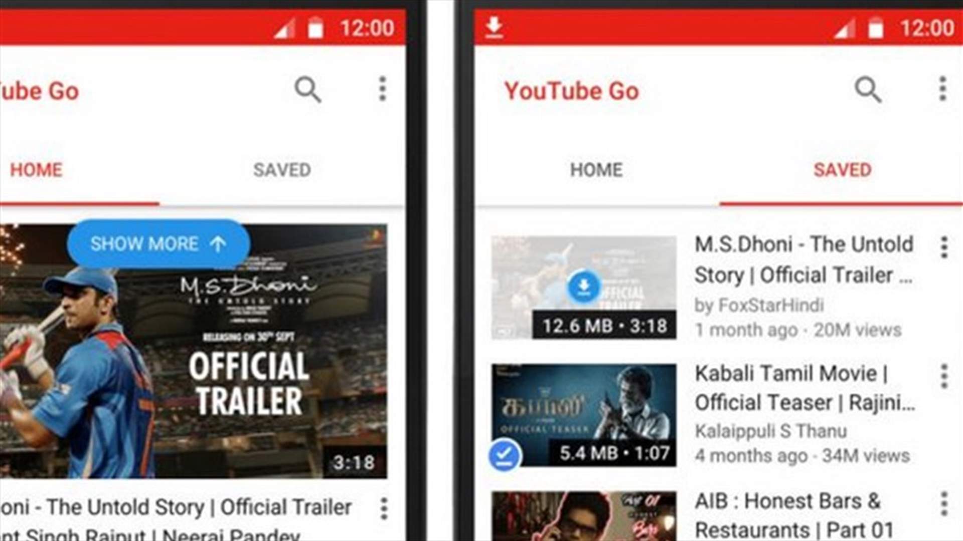 تطبيق "يوتيوب غو": مشاهدة فيديو بدون انترنت؟؟؟