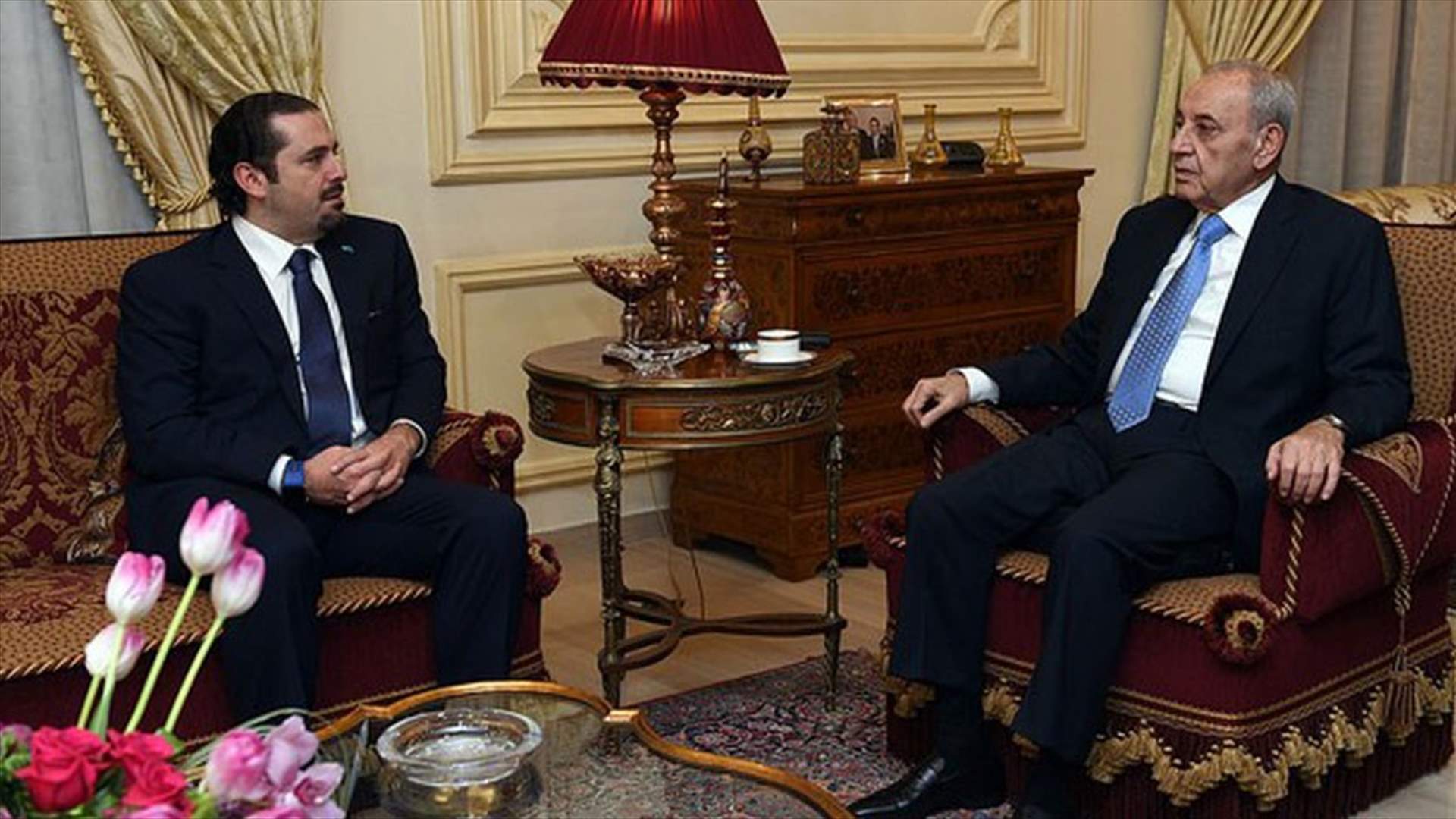 الحريري لبري: ترشيح عون خطوة من ضمن خياراتي