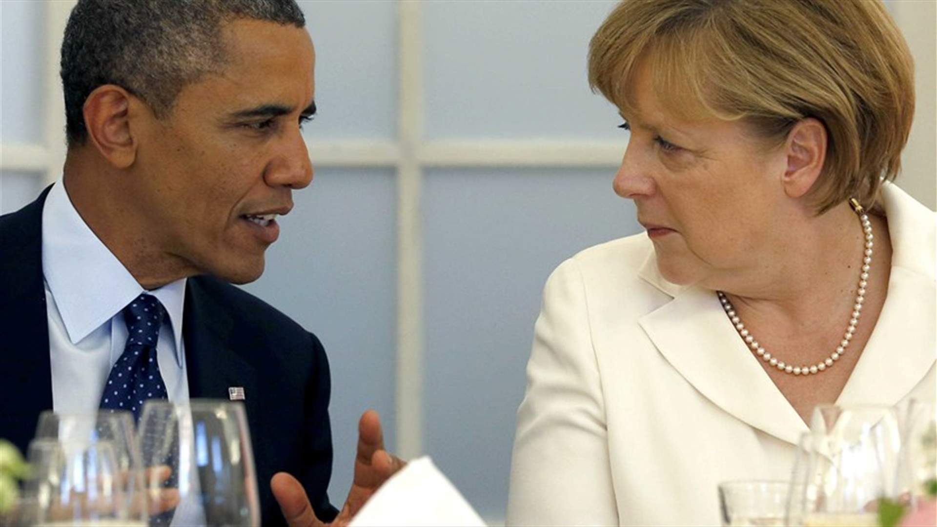 Obama, Merkel condemn Russian, Syrian air strikes in Aleppo -White House