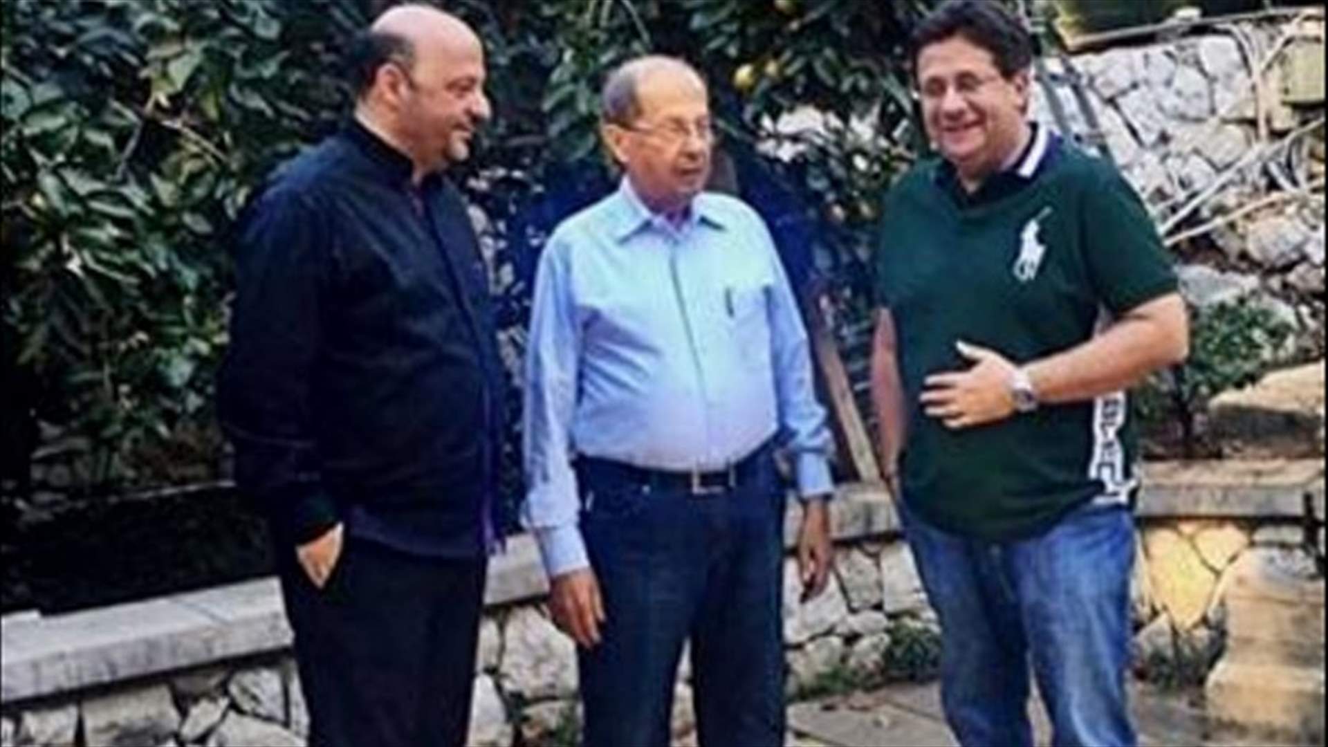 عون يستقبل الرياشي بحضور كنعان 