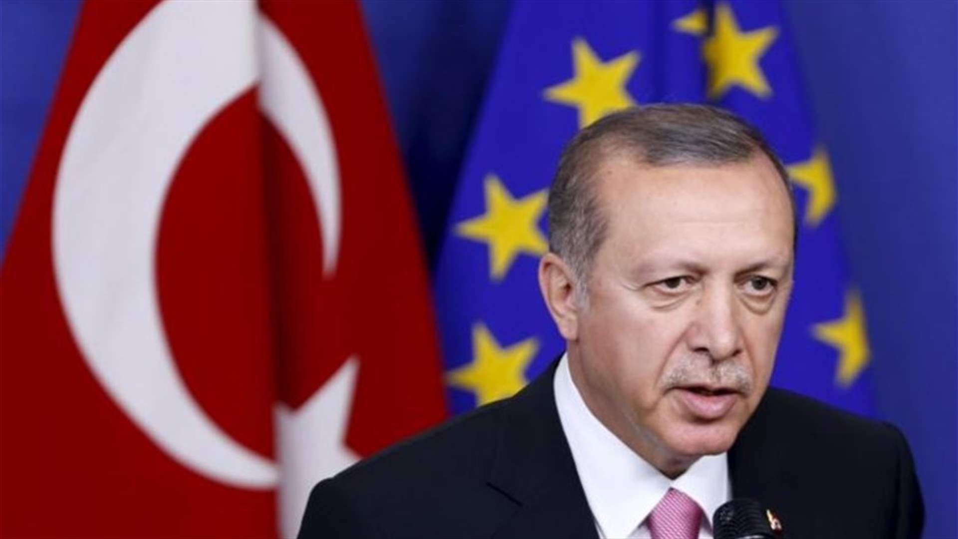 Turkey's Erdogan says EU yet to deliver on migrants aid pledge, EU disagrees