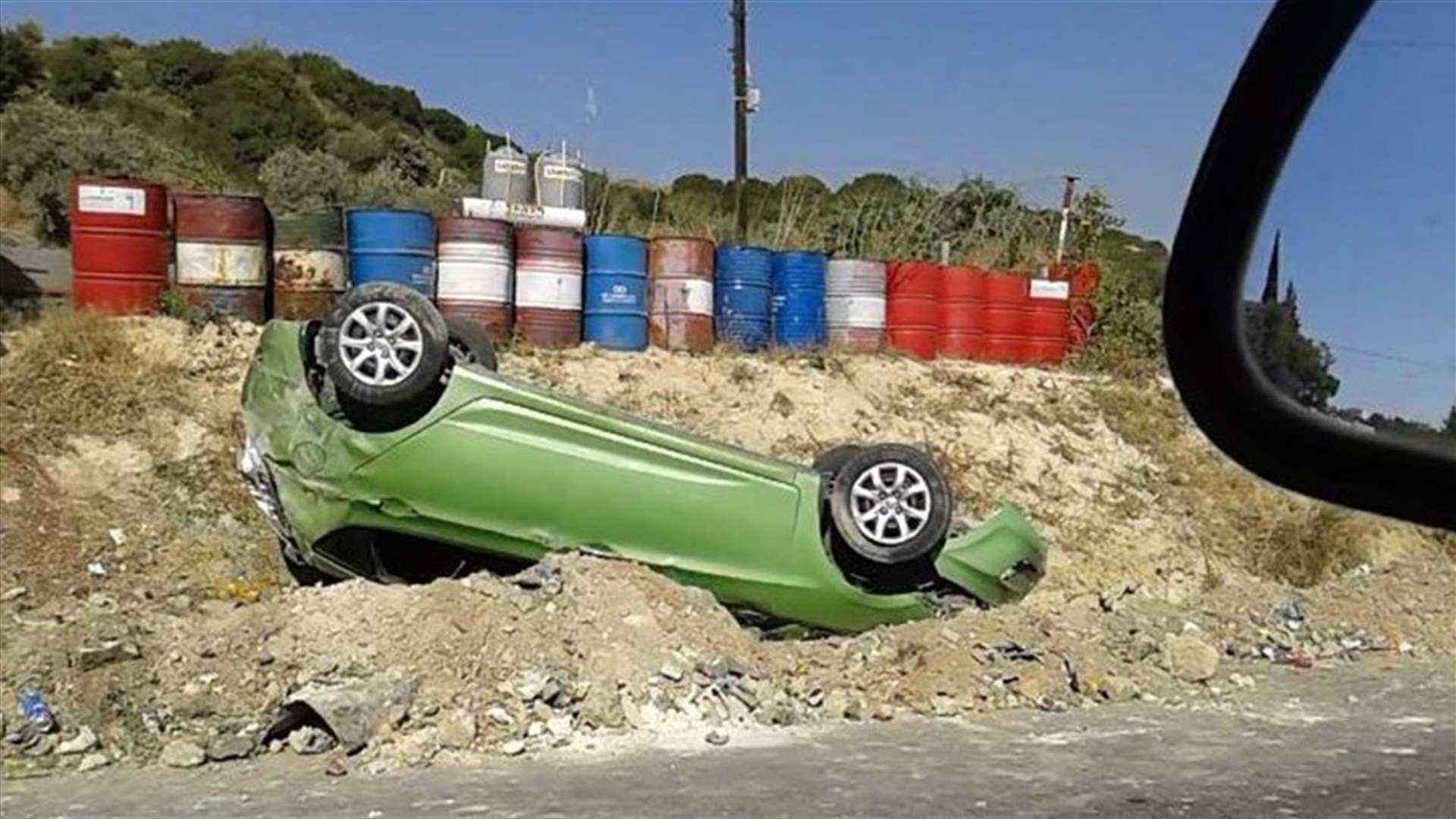 جريحان بحادث سير عند مدخل عشاش في زغرتا