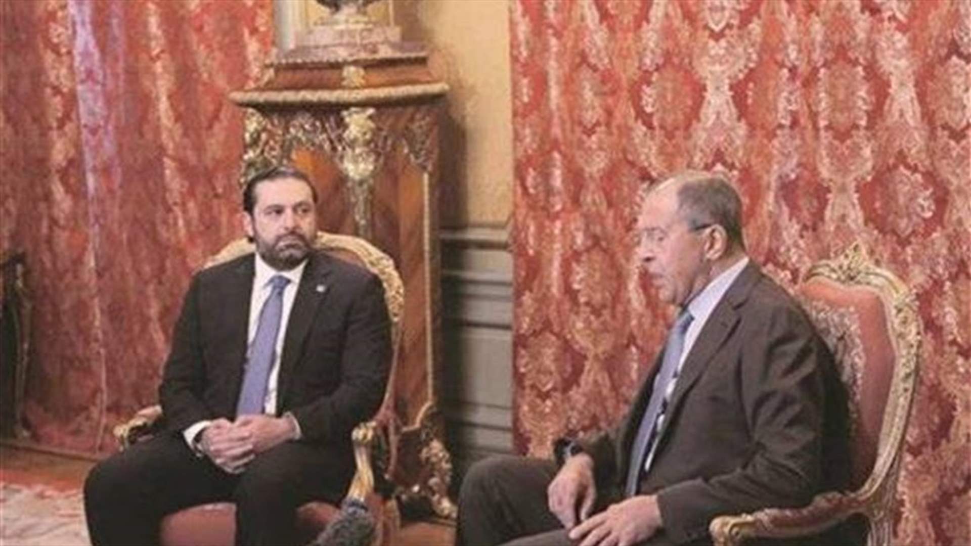 ماذا ابلغ لافروف الحريري؟
