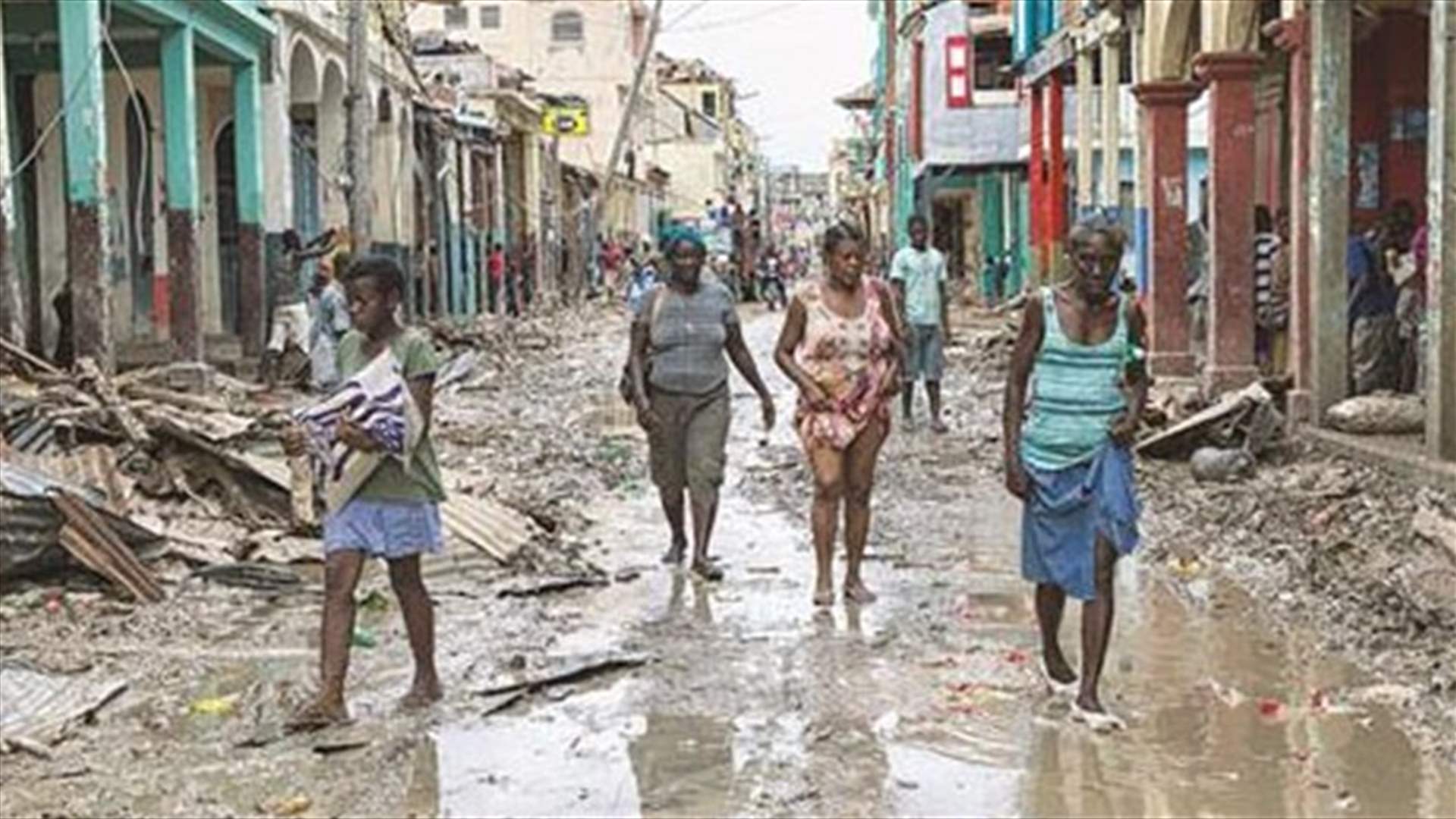 ارتفاع عدد قتلى الإعصار ماثيو في هايتي إلى ألف شخص