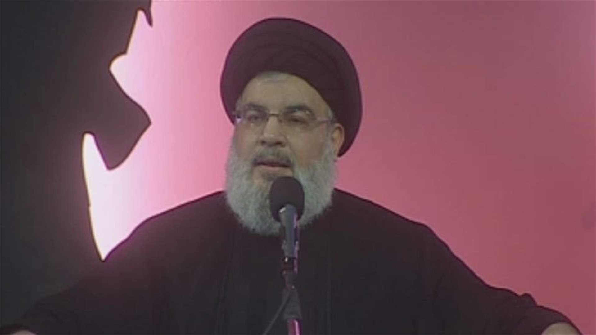 Nasrallah makes public appearance, says region to witness escalation