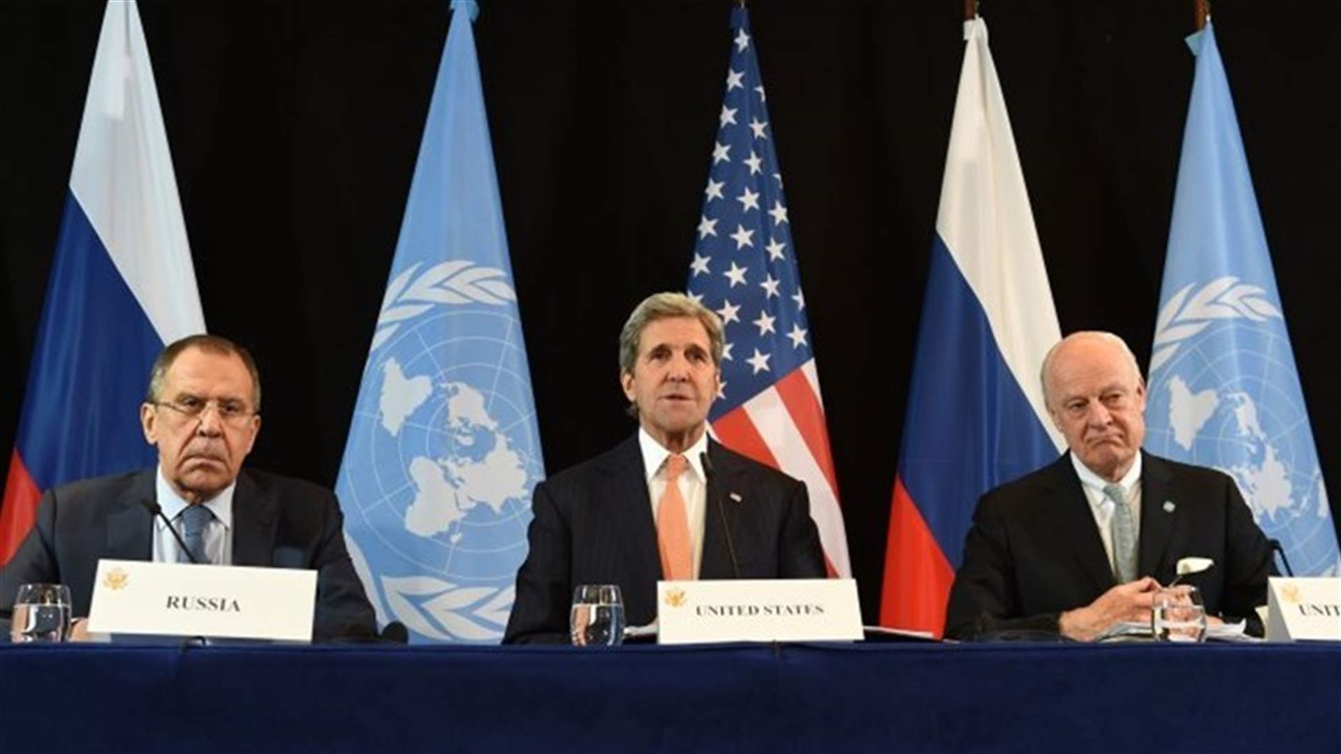 REPORT: U.S. seeks regional path to Syria peace at Lausanne talks   