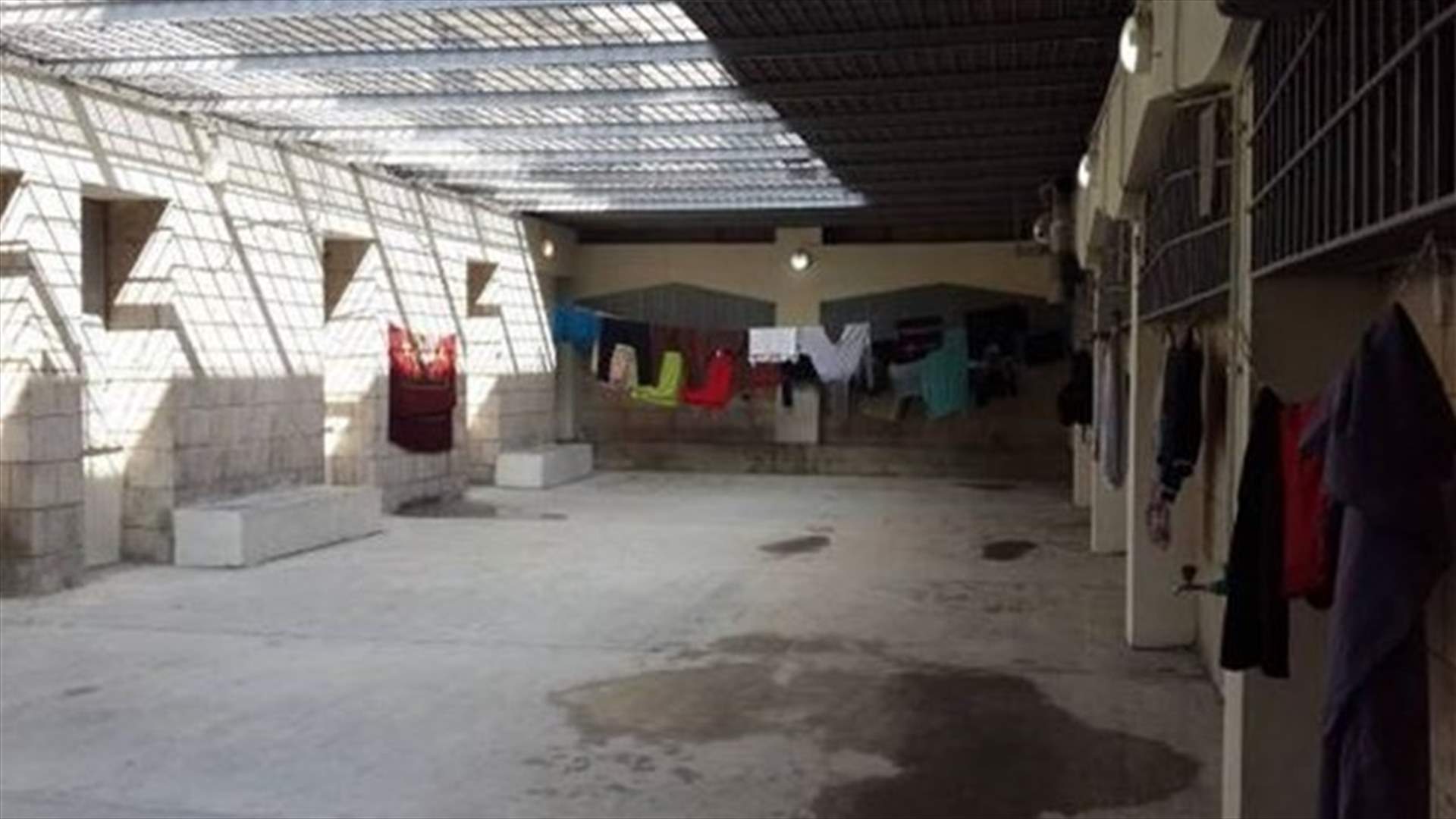 عصيان في سجن حلبا امس