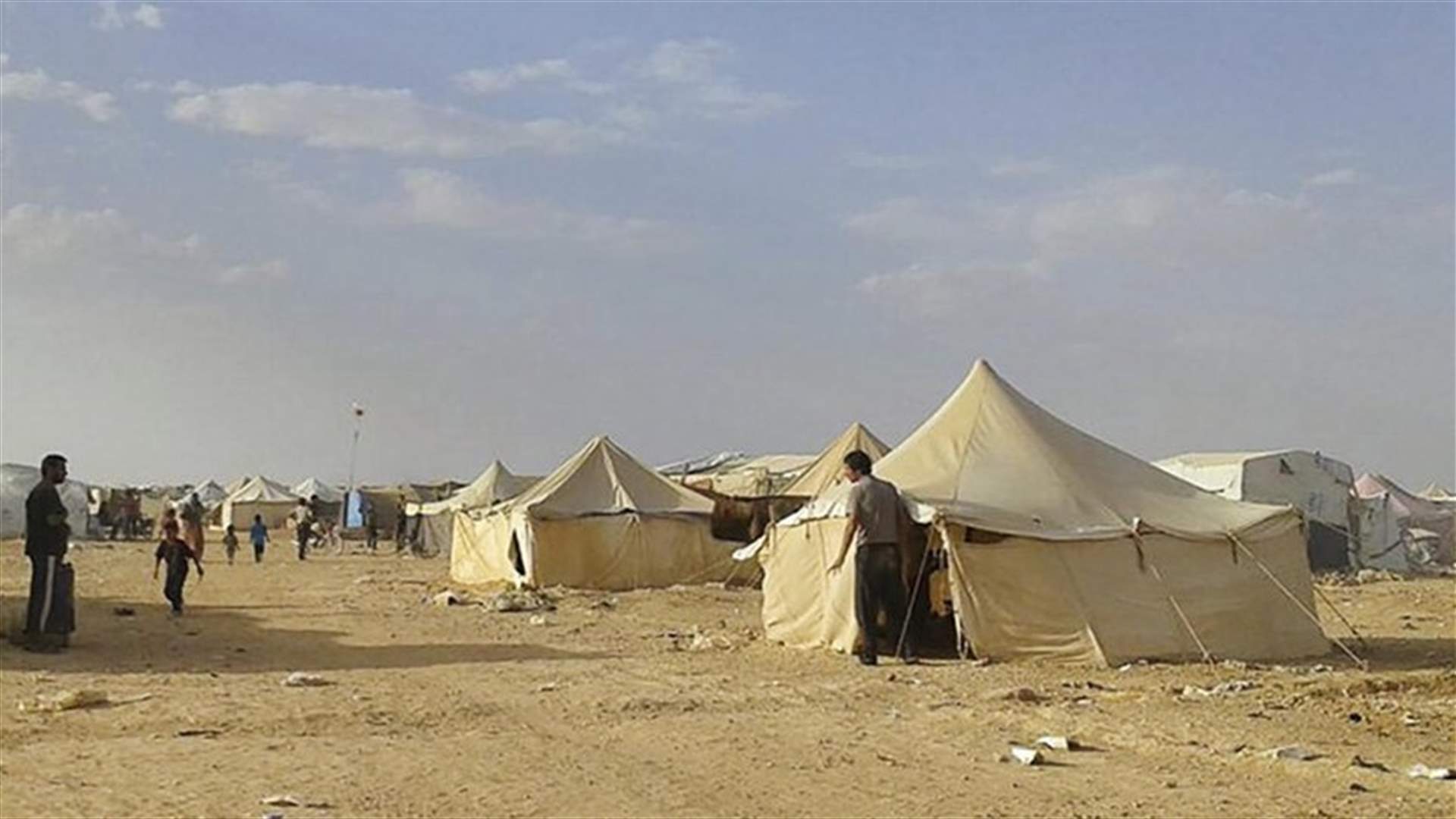 Suicide bomber kills three at refugee camp on Syria-Jordan border