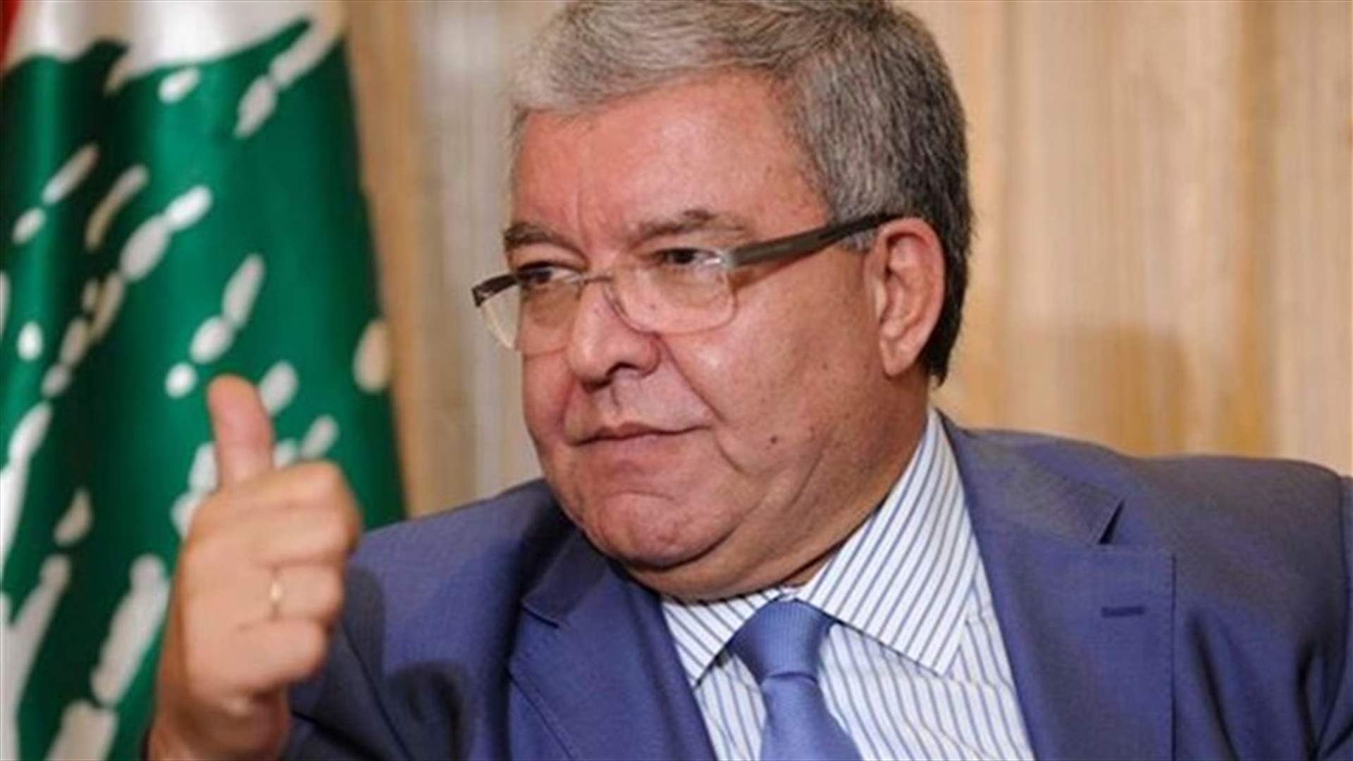 نهاد المشنوق للـ LBCI : ما زلت على موقفي 