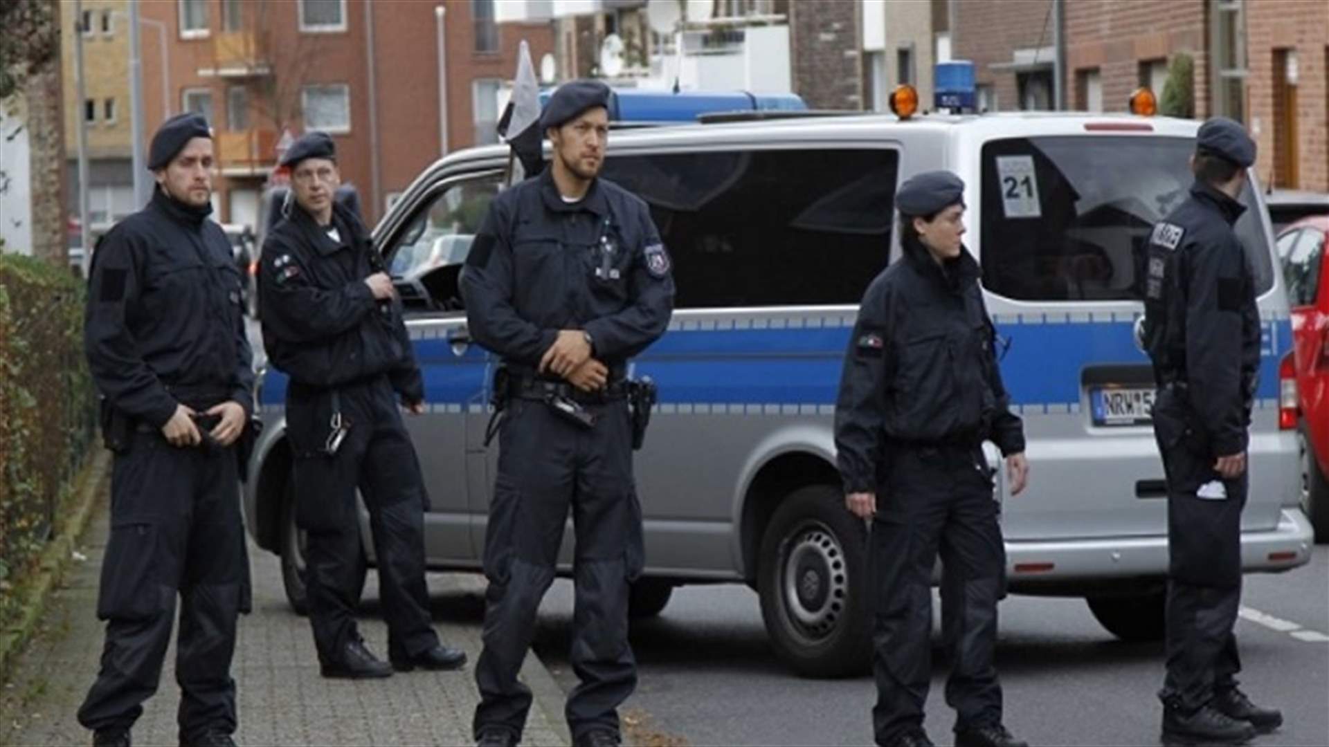 انتشار الشرطة الألمانية غرب البلاد بعد إطلاق نار