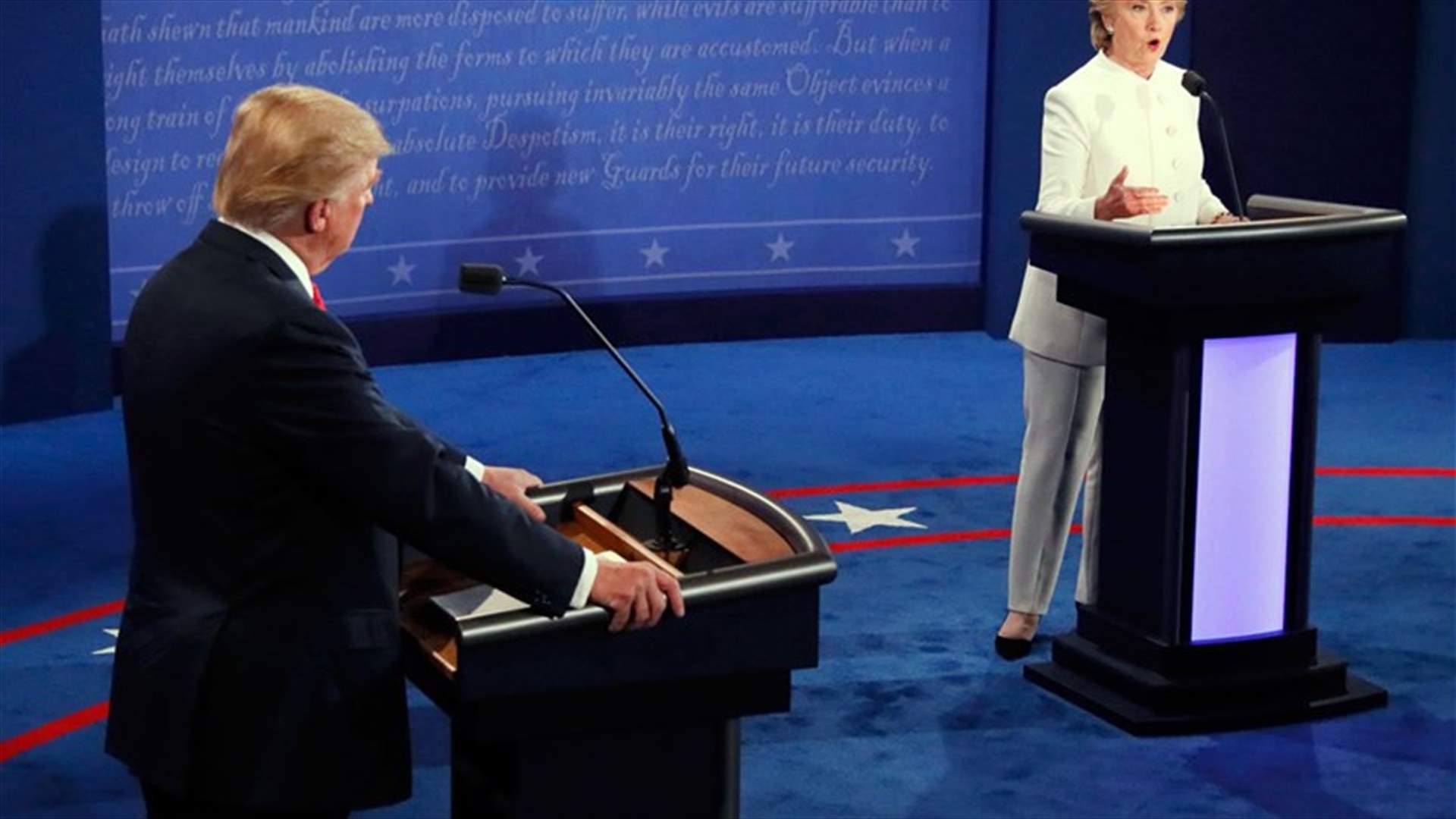 Trump refuses to say whether he will accept US election result