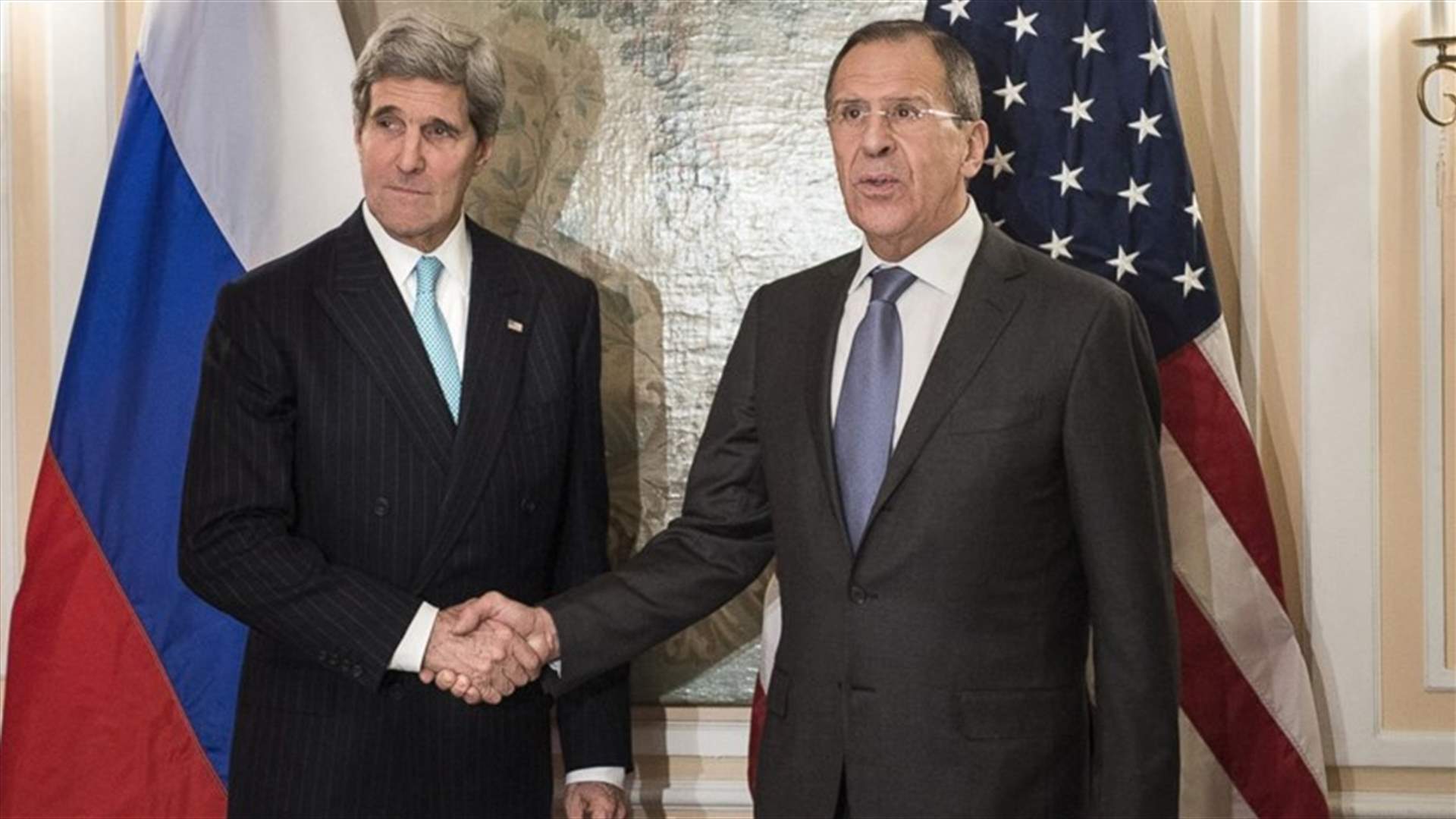 Russia&#39;s Lavrov, U.S. Kerry discuss Syria by phone 