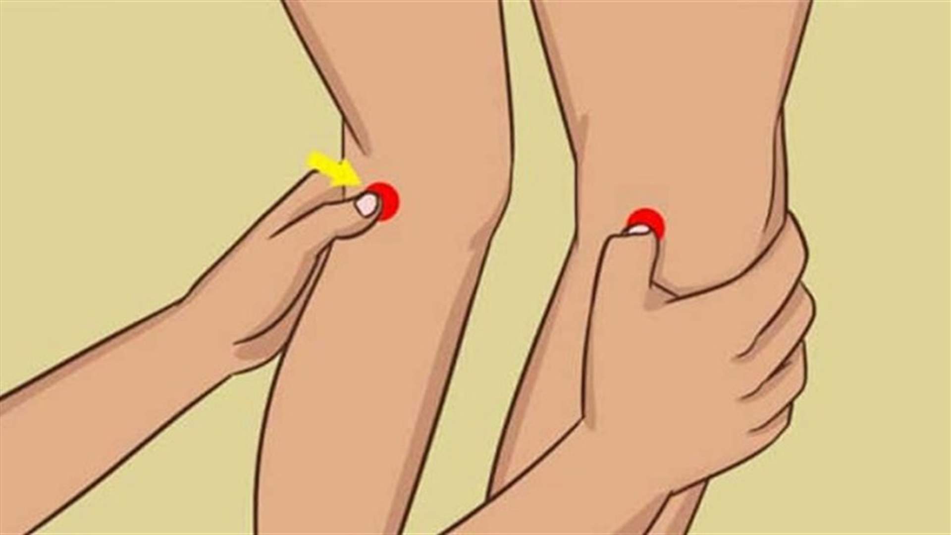 ماذا يحصل عند الضغط على هاتين النقطتين؟