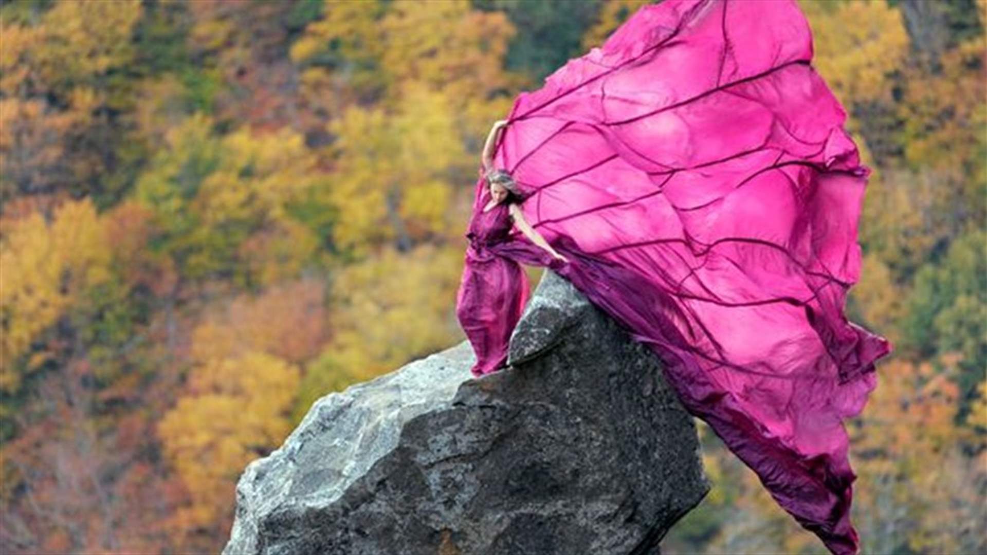صورة تخطف الأنفاس لعارضة أزياء